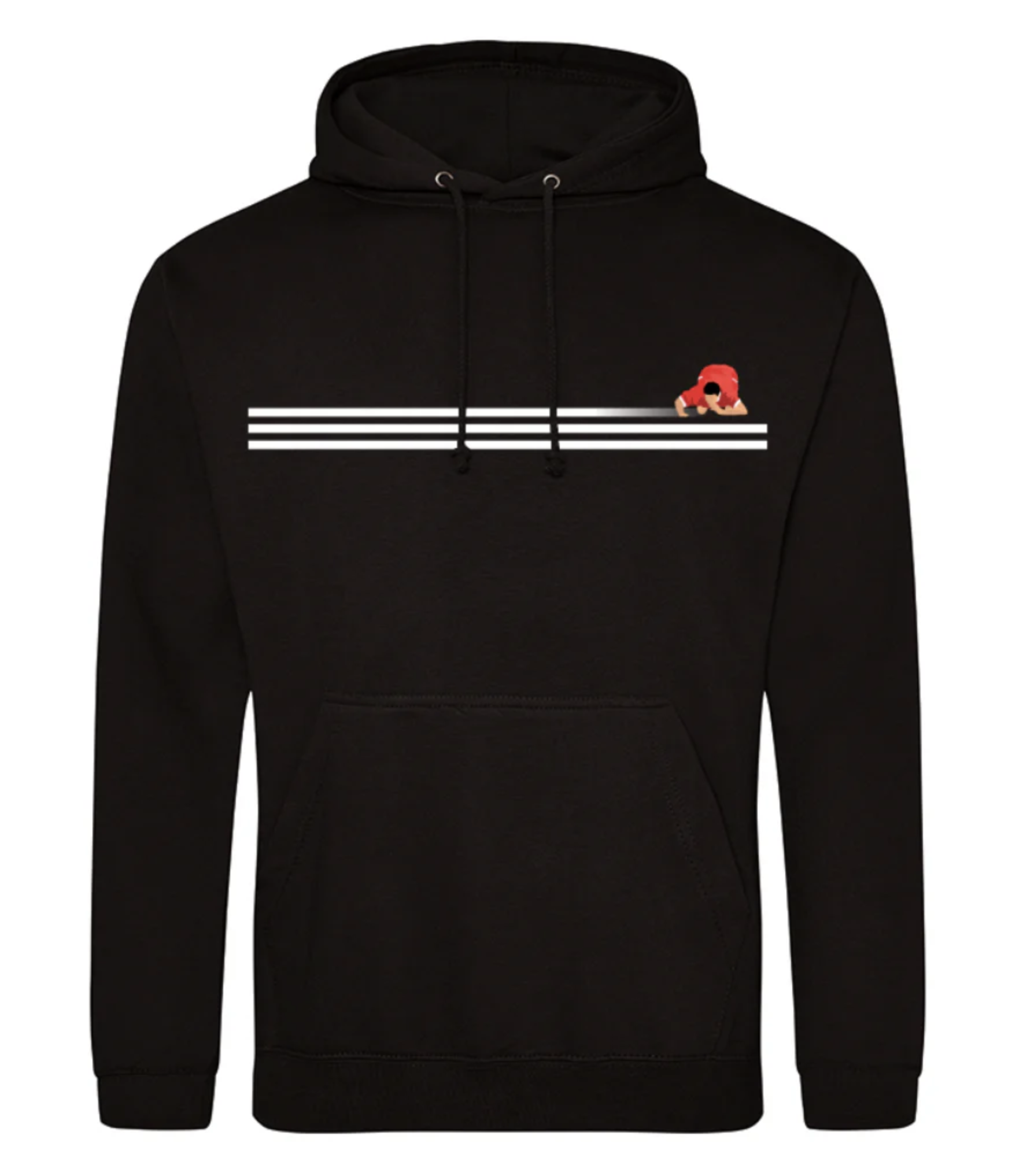 White Stripes Hoodie - £45.00