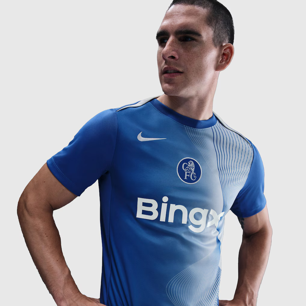 Chelsea Nike Pre Match Top - Blue - £59.99
