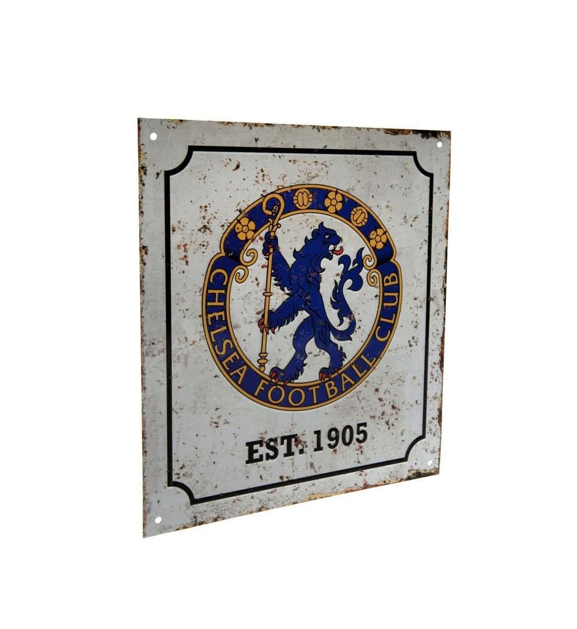 Chelsea Retro Logo Sign - Multi-Colour - £8.49