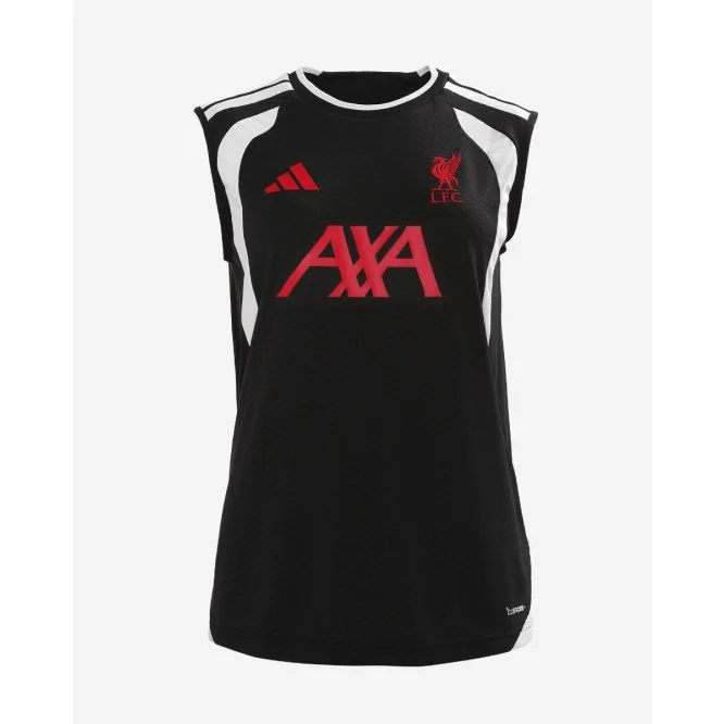 Liverpool FC adidas Womens 26/27 Tiro Sleeveless Jersey Black
 £38.00 