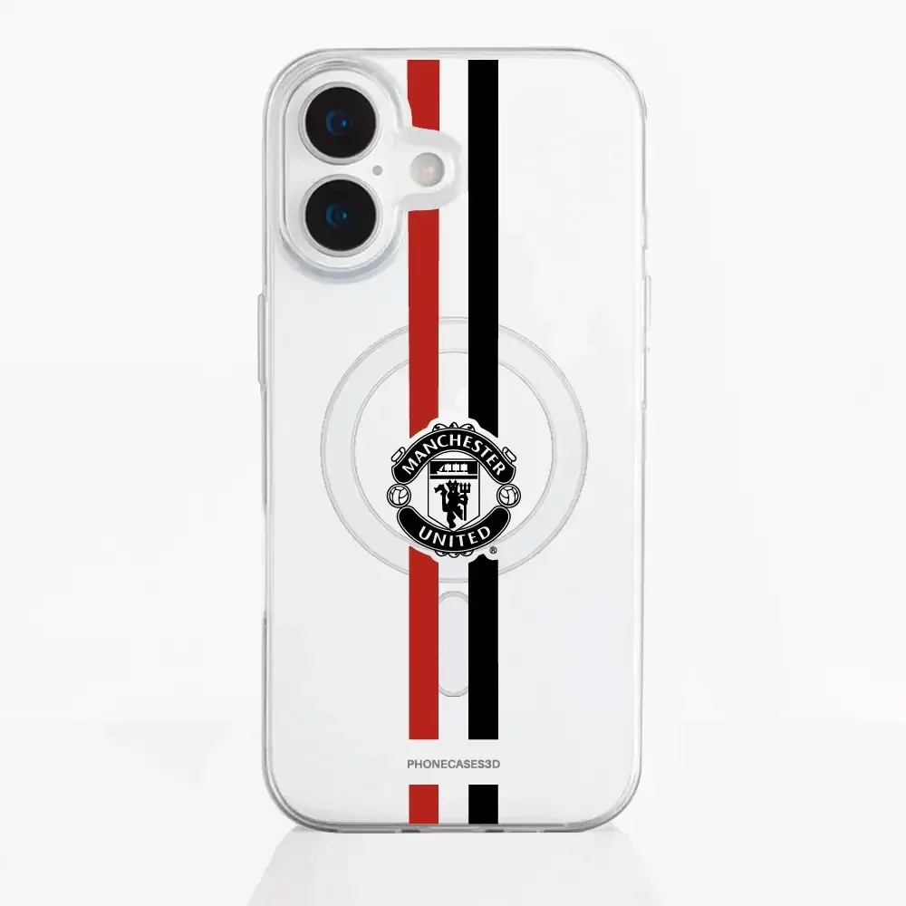 Man United Official Magsafe Case with Stripes | Iphone - £22.90
