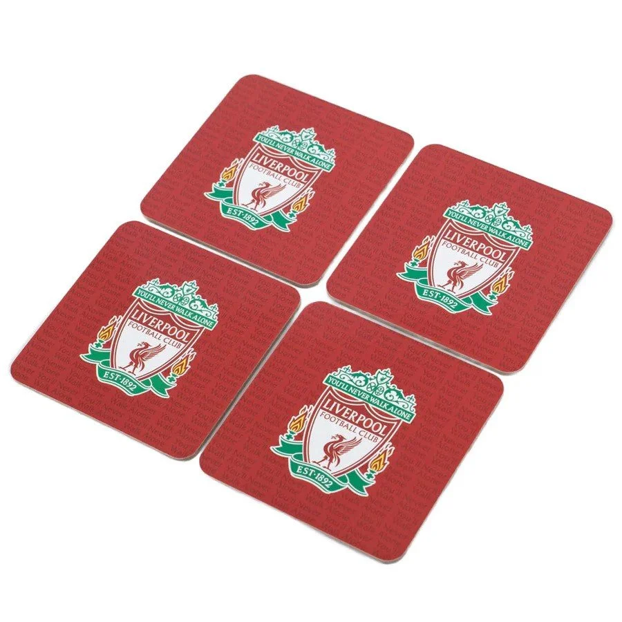 Liverpool FC 4pk Cork Coaster - £10.99