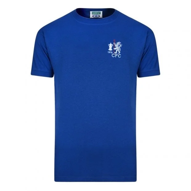 Chelsea 1970 FA Cup Winners Retro Football Shirt - £35.00