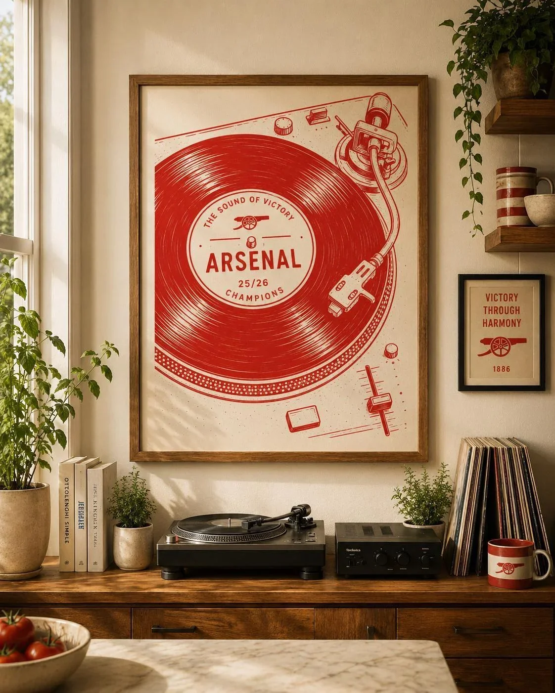 Arsenal Vinyl Record A3 Art Print
 £19.99 