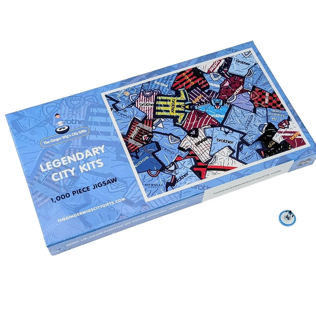Man City Legendary Kits Jigsaw
 £24.99 