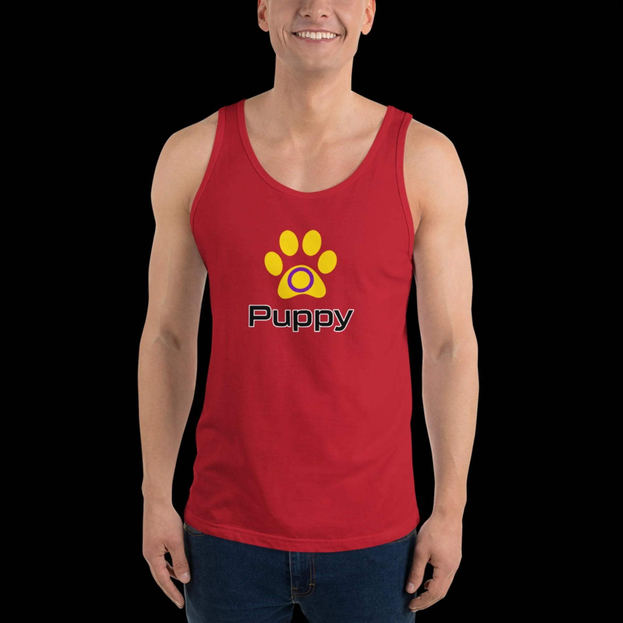 Prime Puppy Tank Top - Intersex Pride