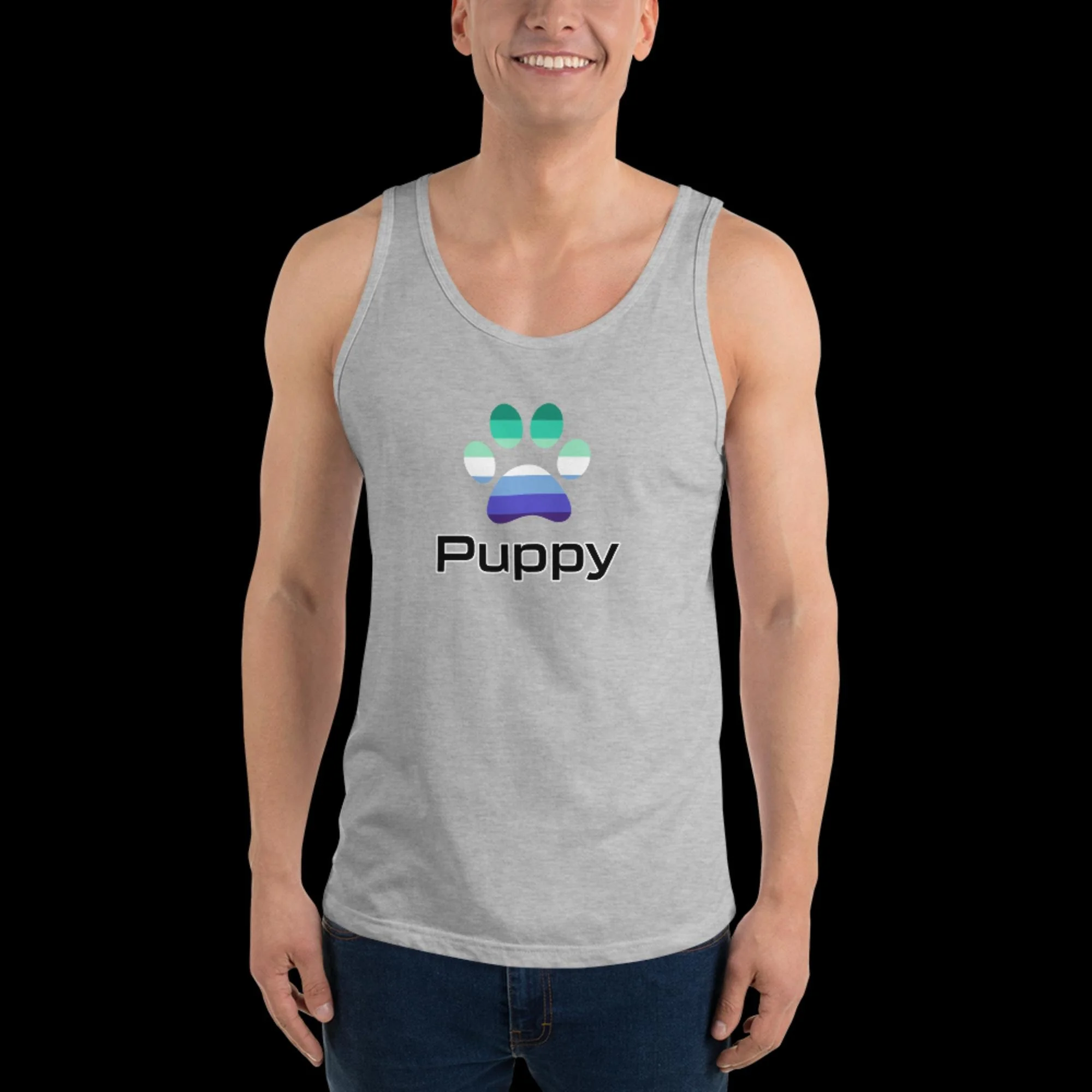 Prime Puppy Tank Top - Gay Pride