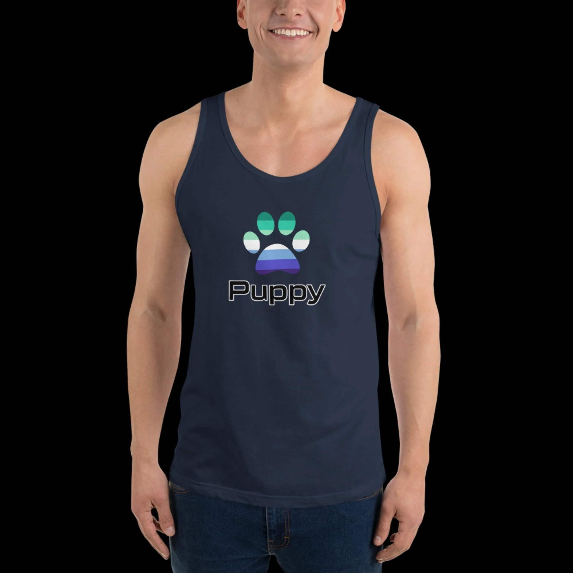 Prime Puppy Tank Top - Gay Pride