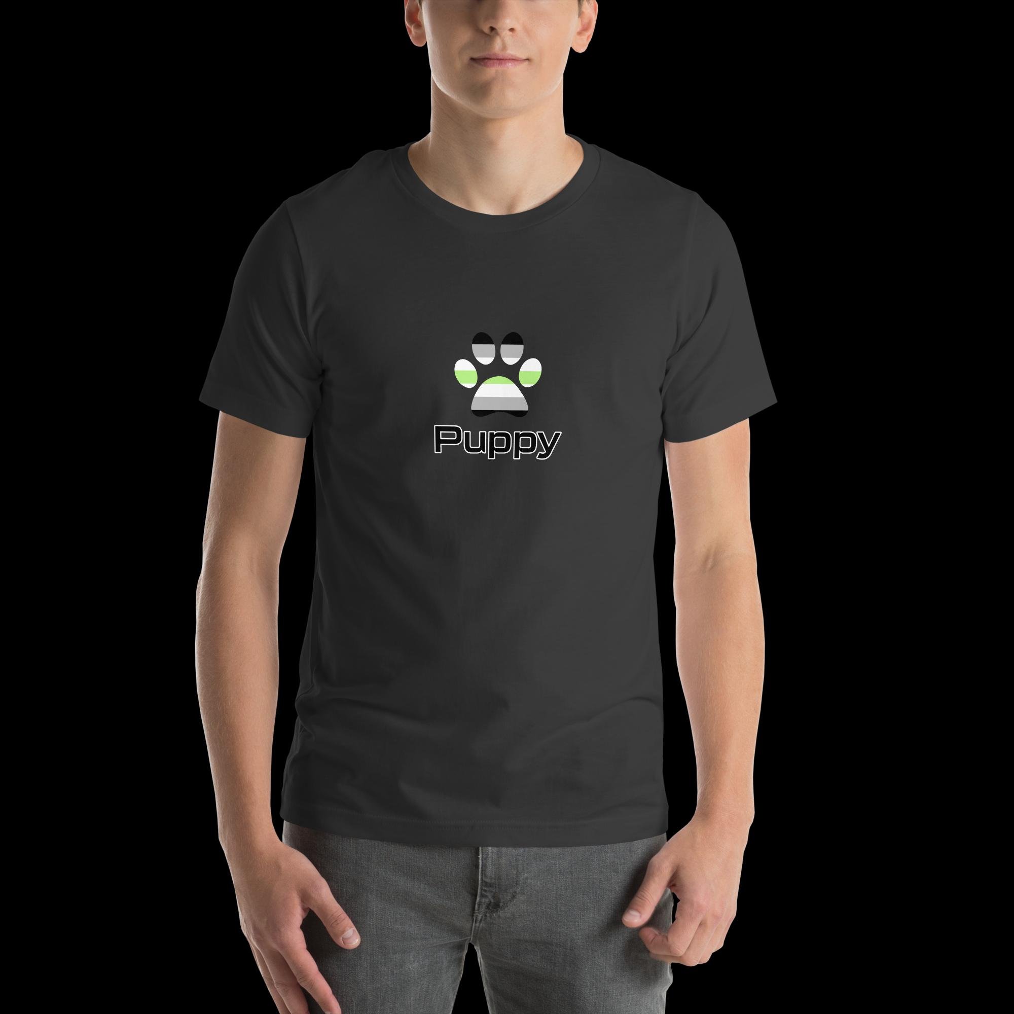 Prime Puppy T-Shirt - Agender Pride