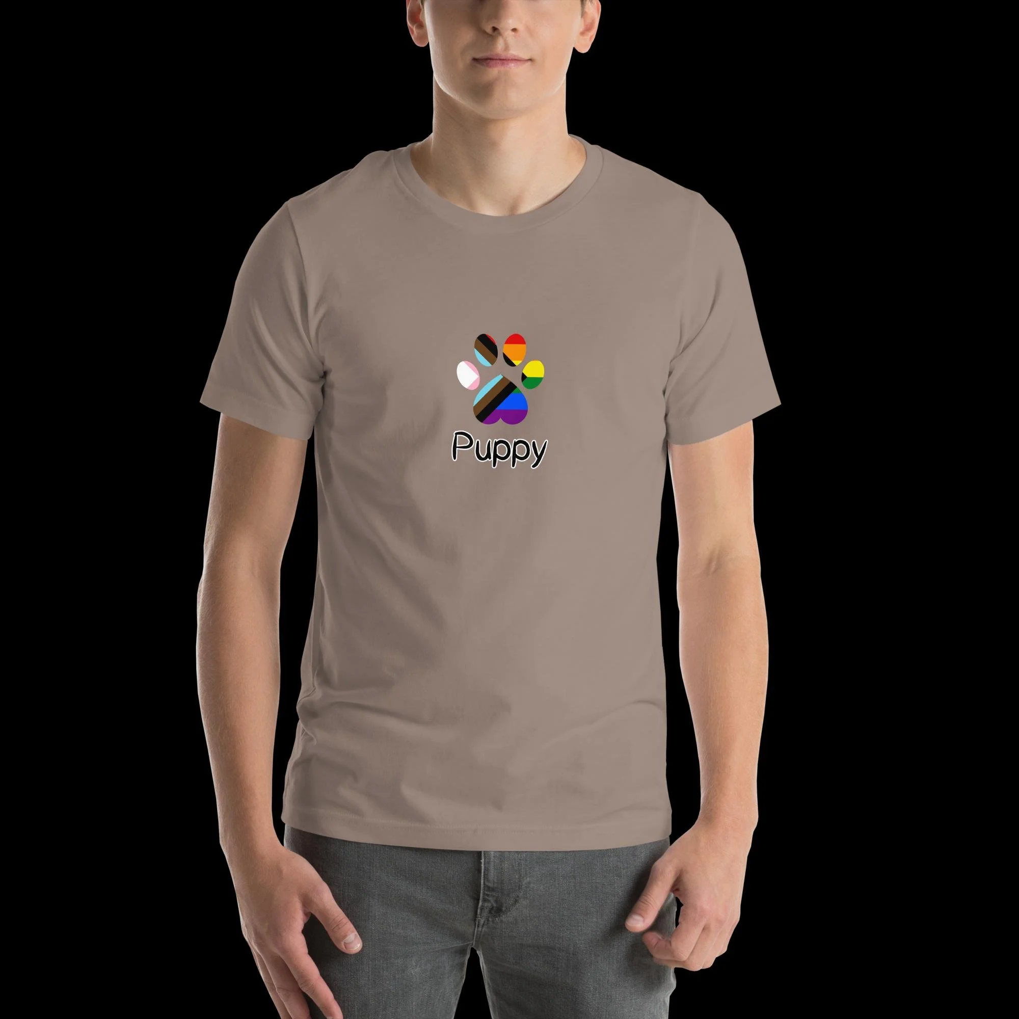 Playful Puppy T-Shirt - Progressive Pride