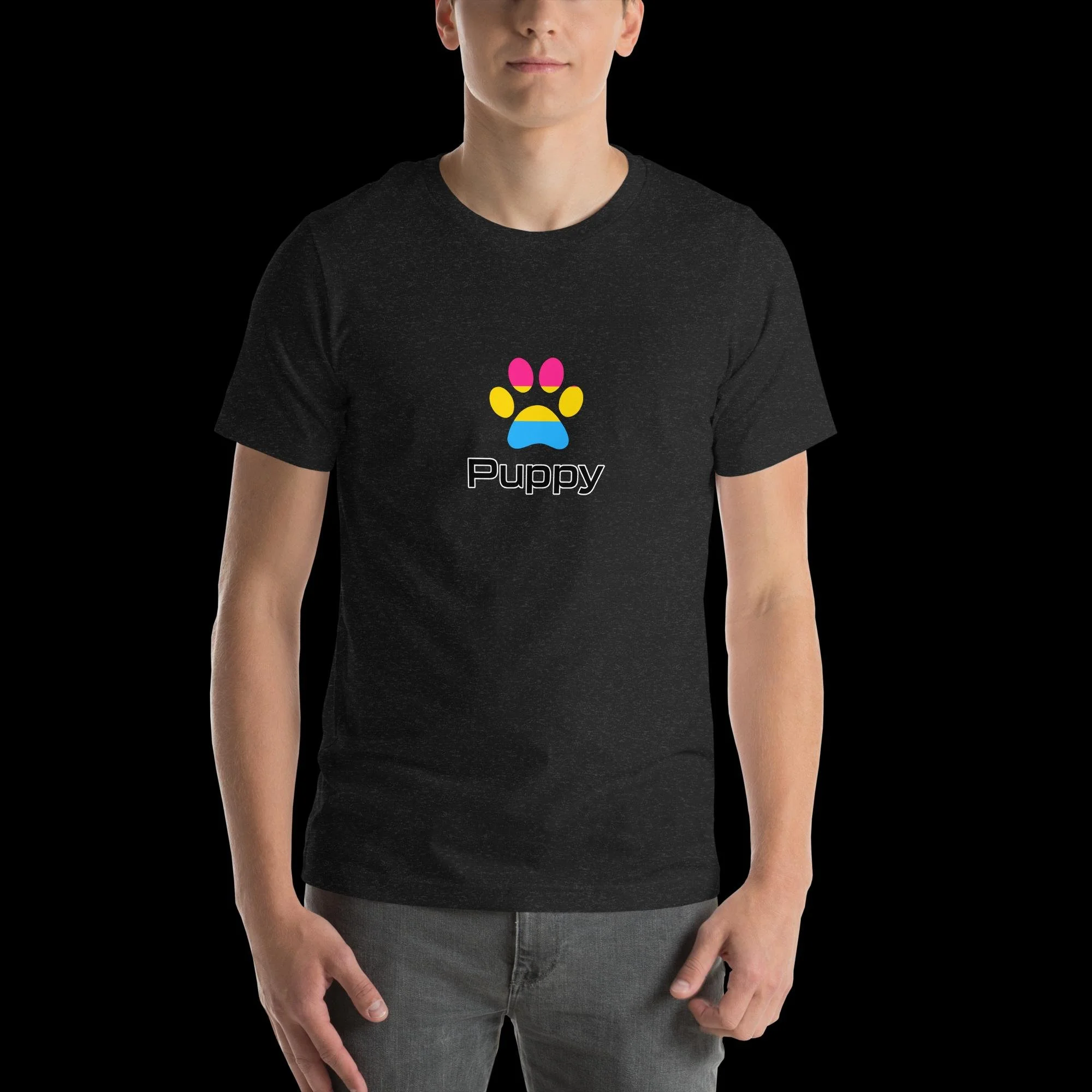 Prime Puppy T-Shirt - Pansexual Pride