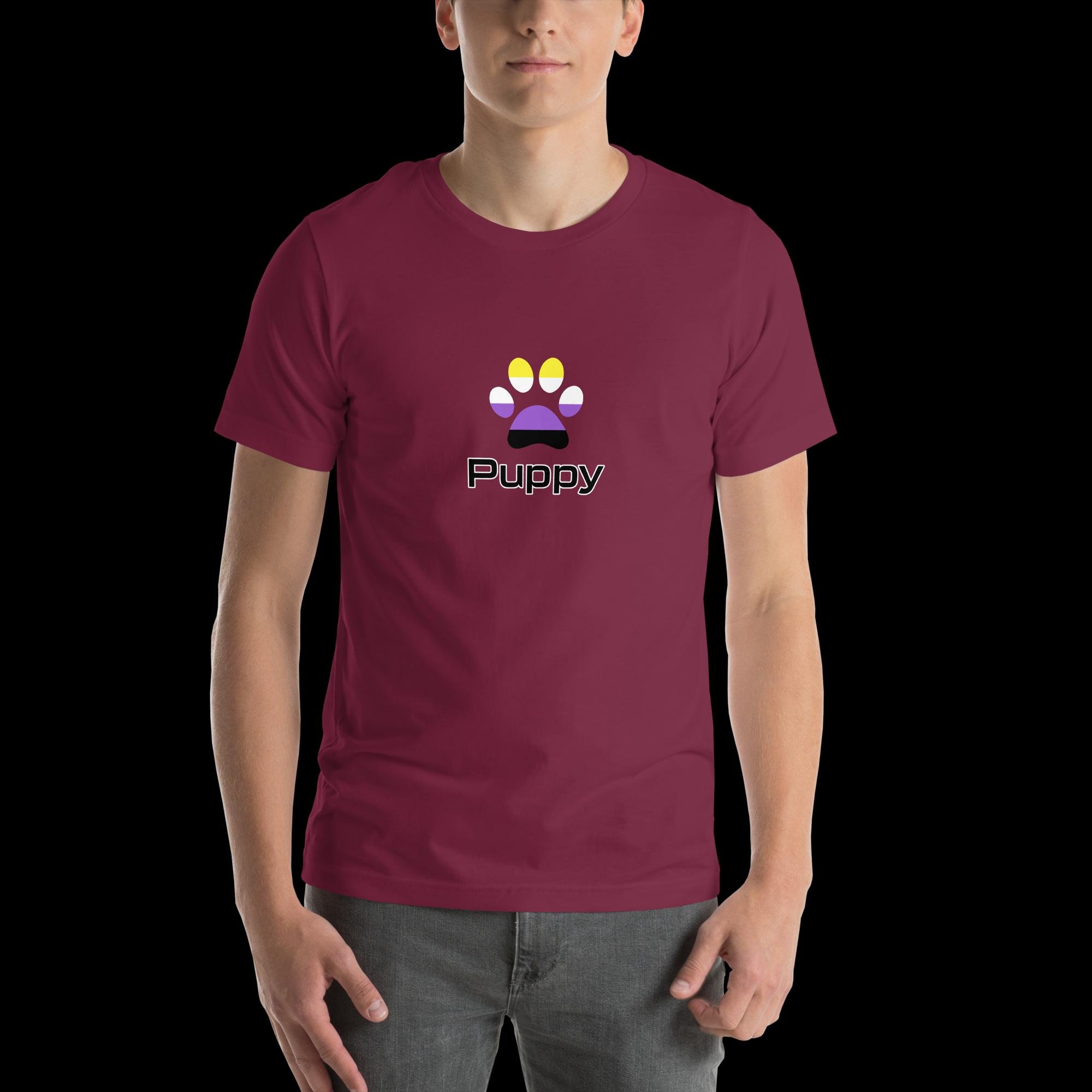 Prime Puppy T-Shirt - Non-Binary Pride