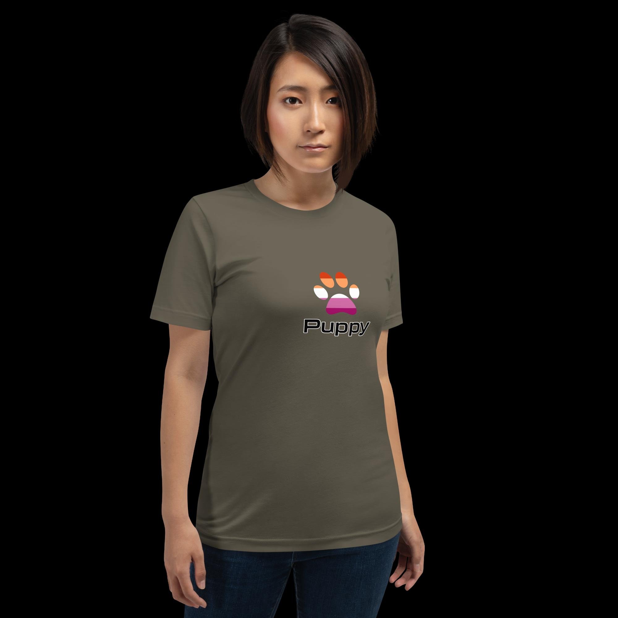 Prime Puppy T-Shirt - Lesbian Pride
