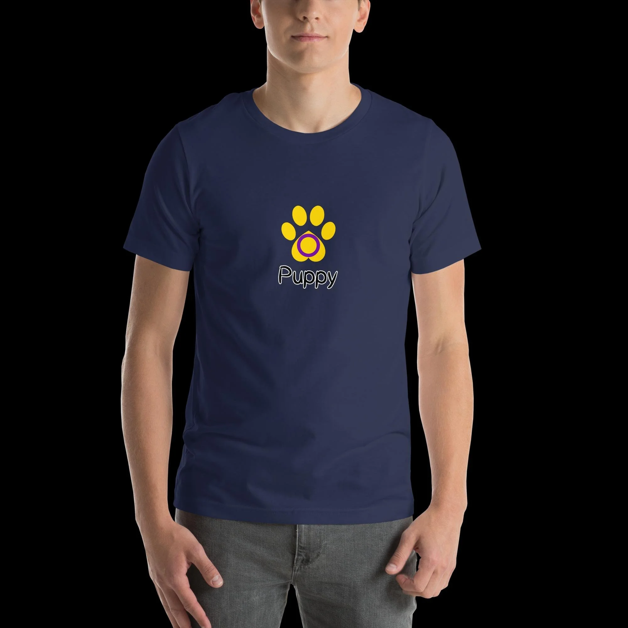 Playful Puppy T-Shirt - Intersex Pride