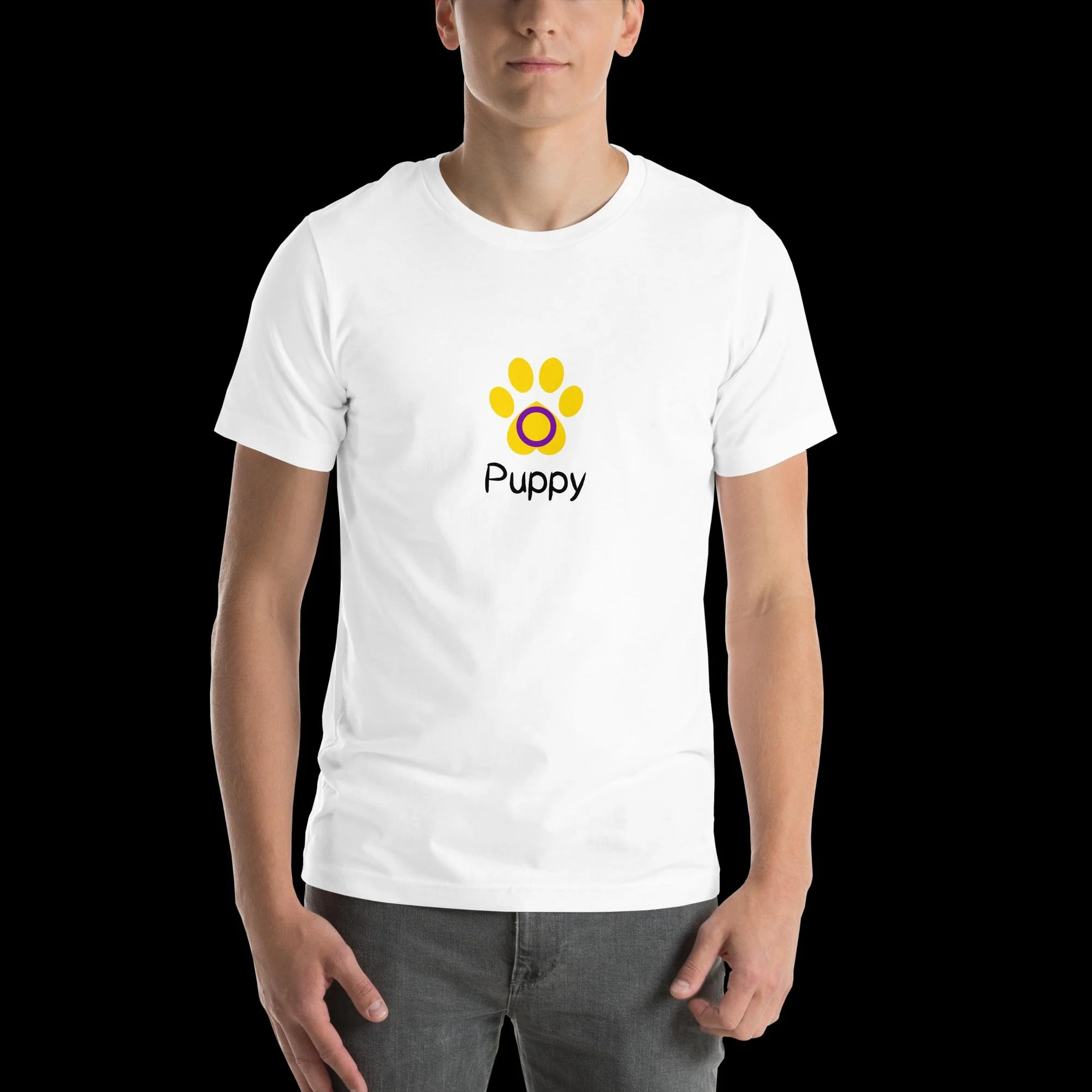 Playful Puppy T-Shirt - Intersex Pride