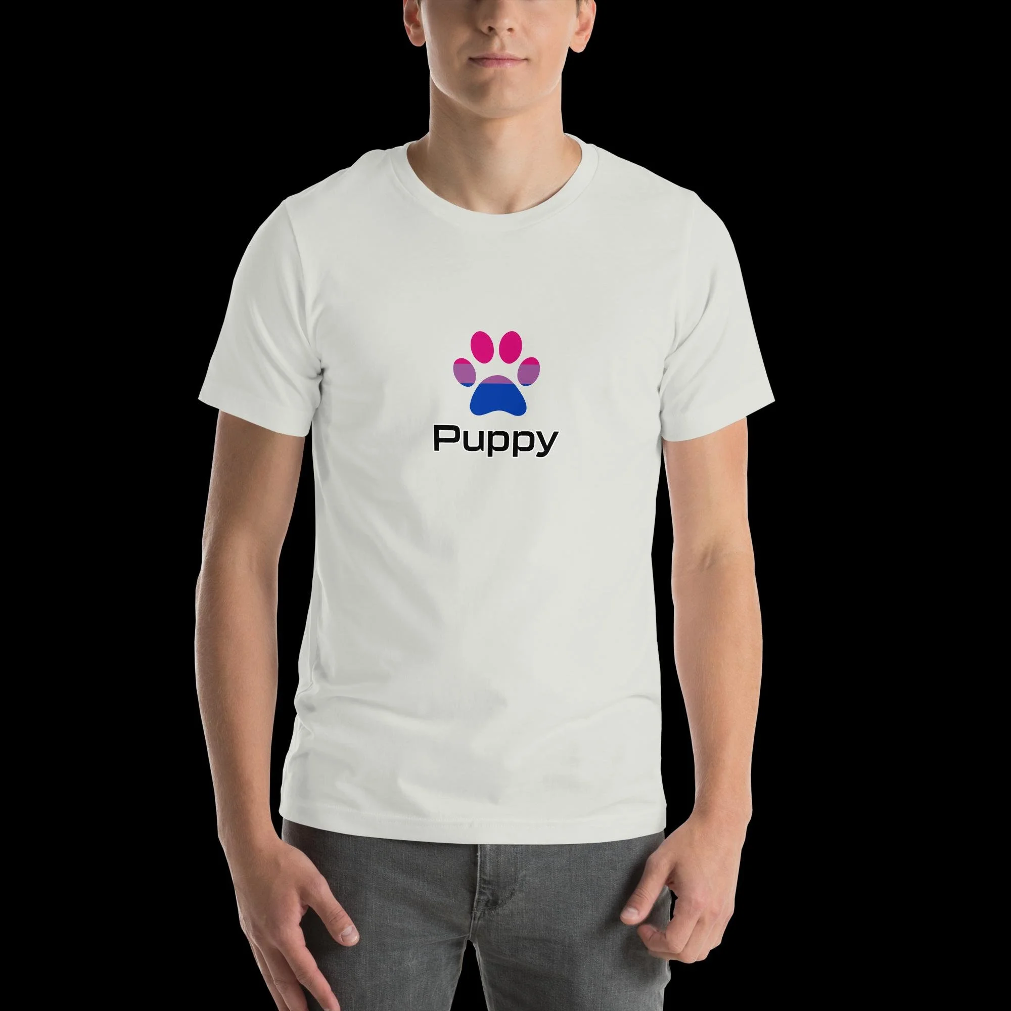 Prime Puppy T-Shirt - Bisexual Pride