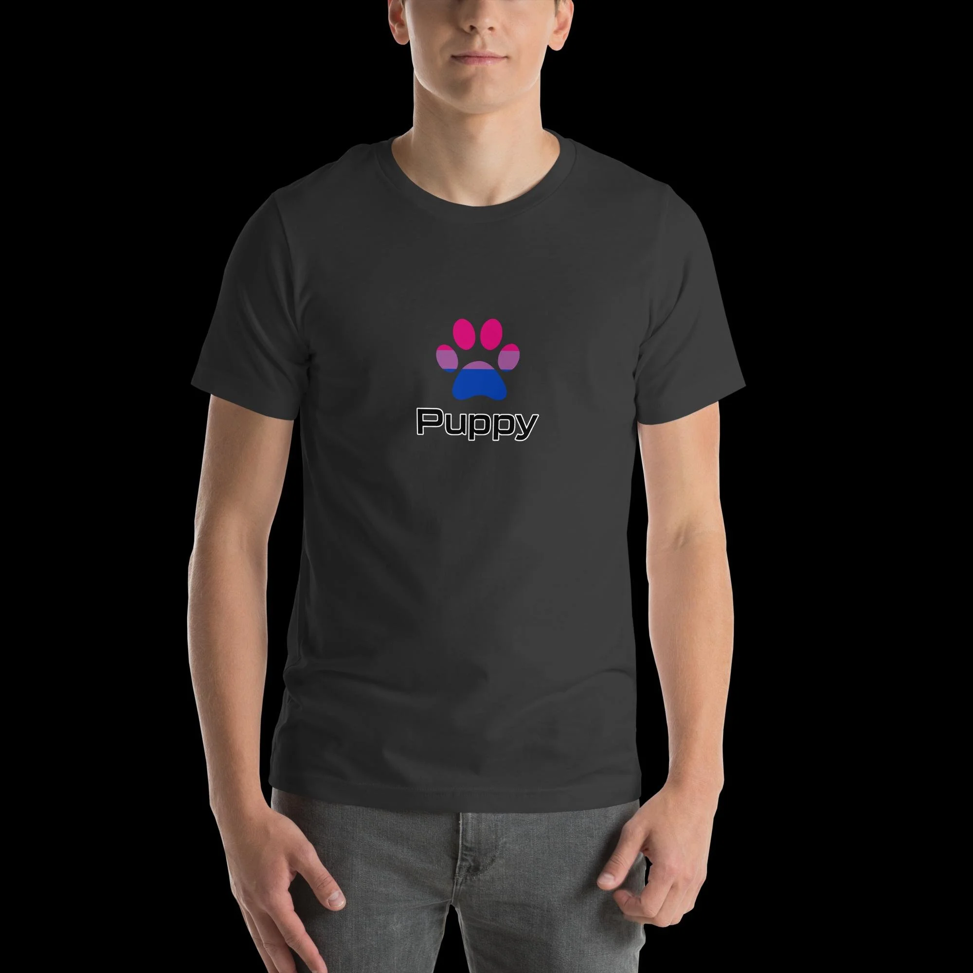 Prime Puppy T-Shirt - Bisexual Pride