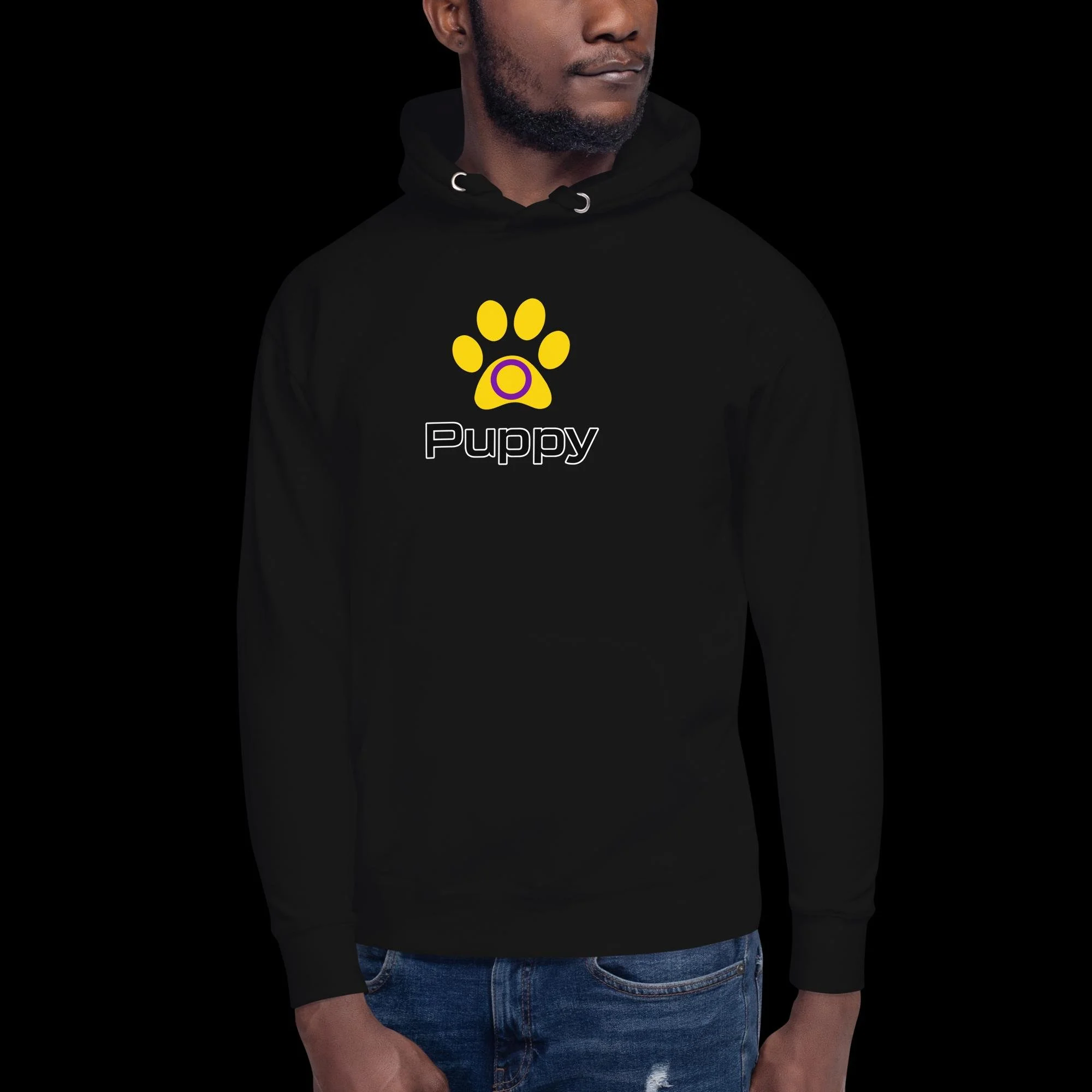 Prime Puppy Hoodie - Intersex Pride
