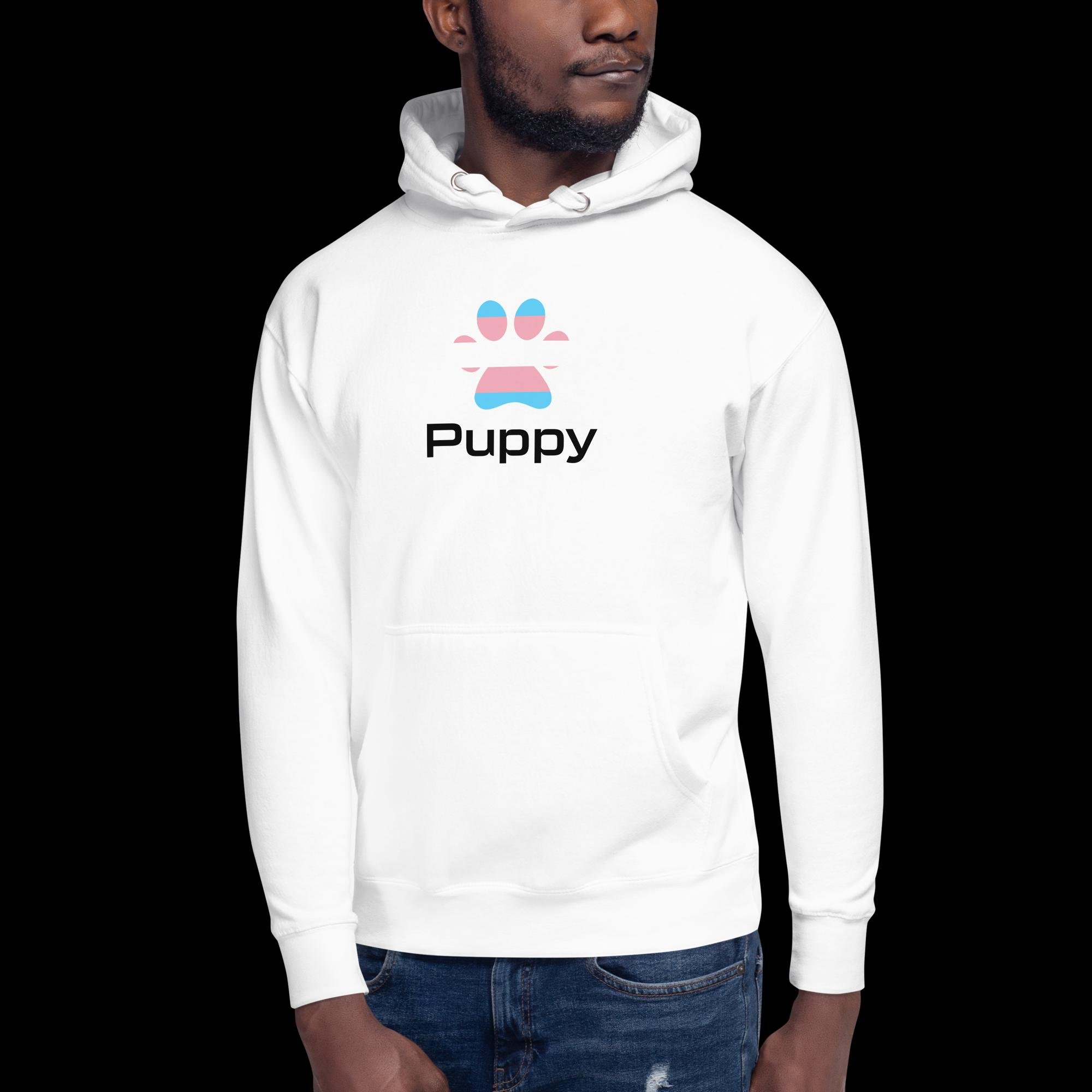 Prime Puppy Hoodie - Transgender Pride