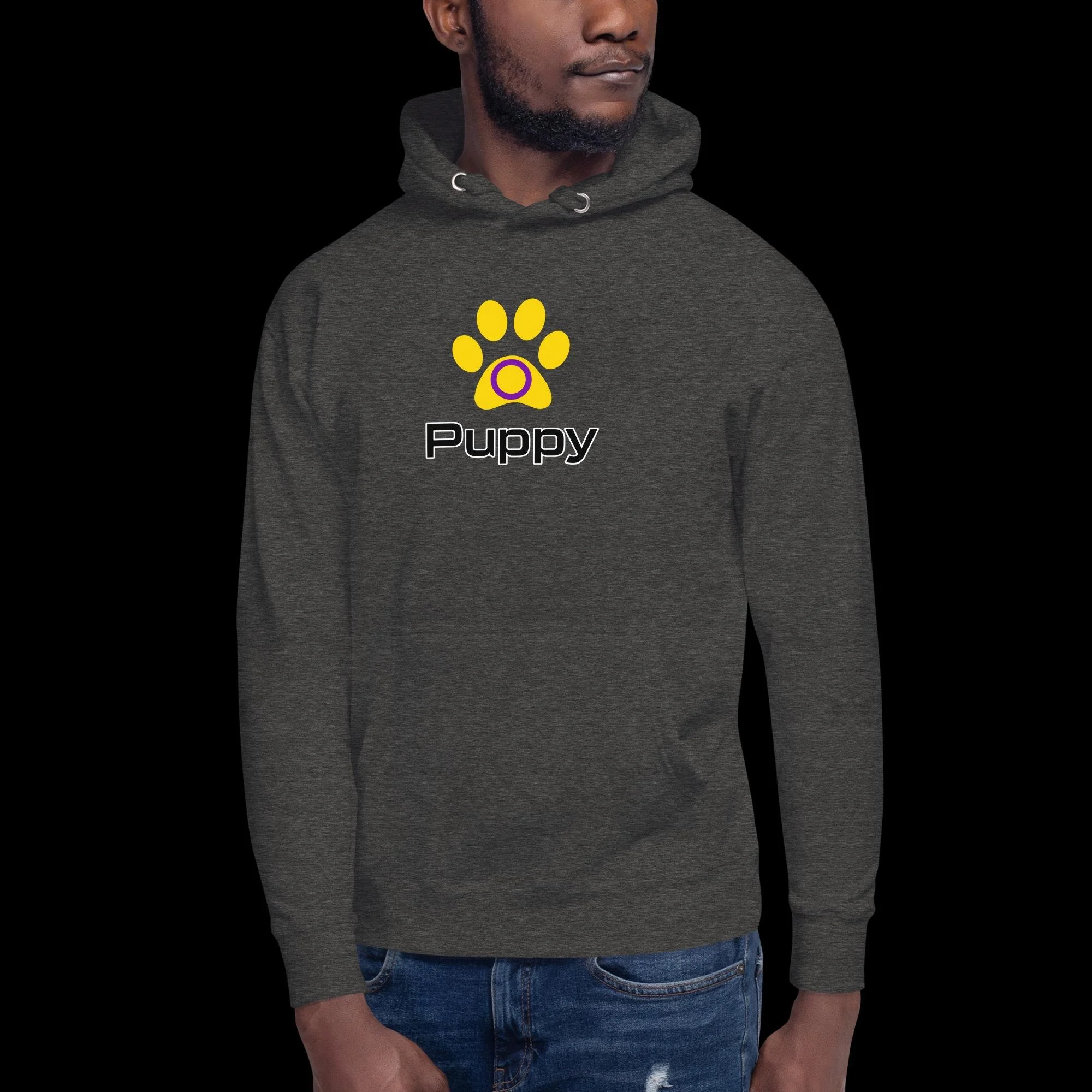 Prime Puppy Hoodie - Intersex Pride