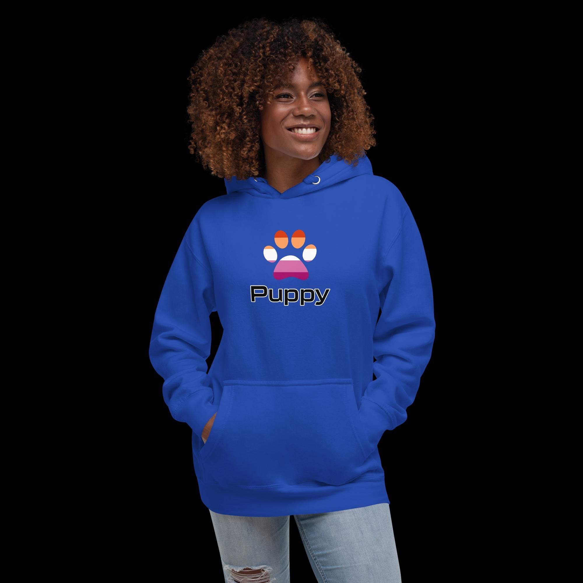 Prime Puppy Hoodie - Lesbian Pride