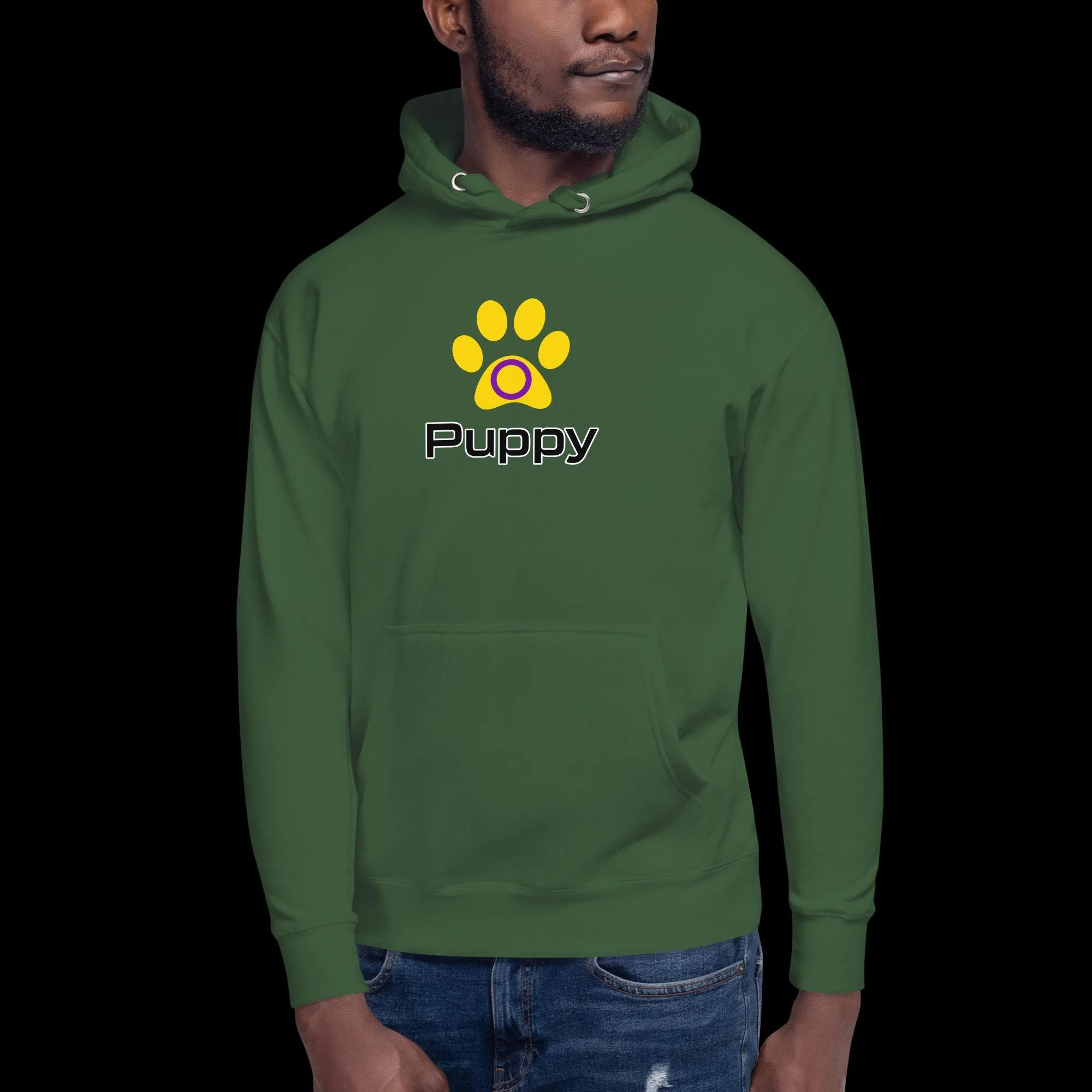 Prime Puppy Hoodie - Intersex Pride