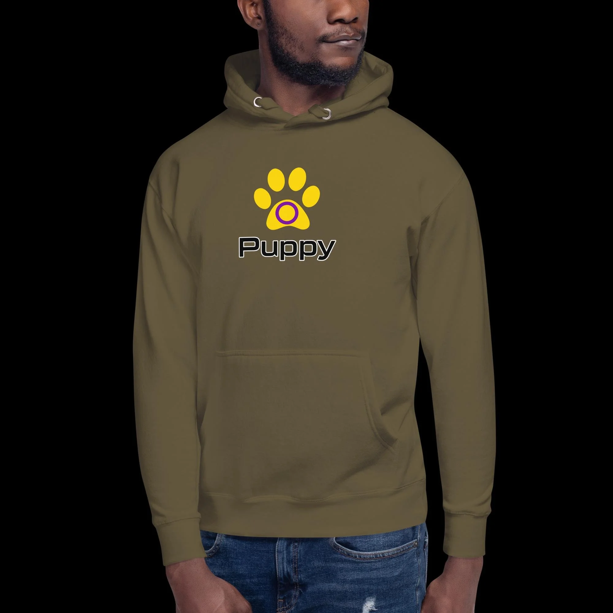 Prime Puppy Hoodie - Intersex Pride