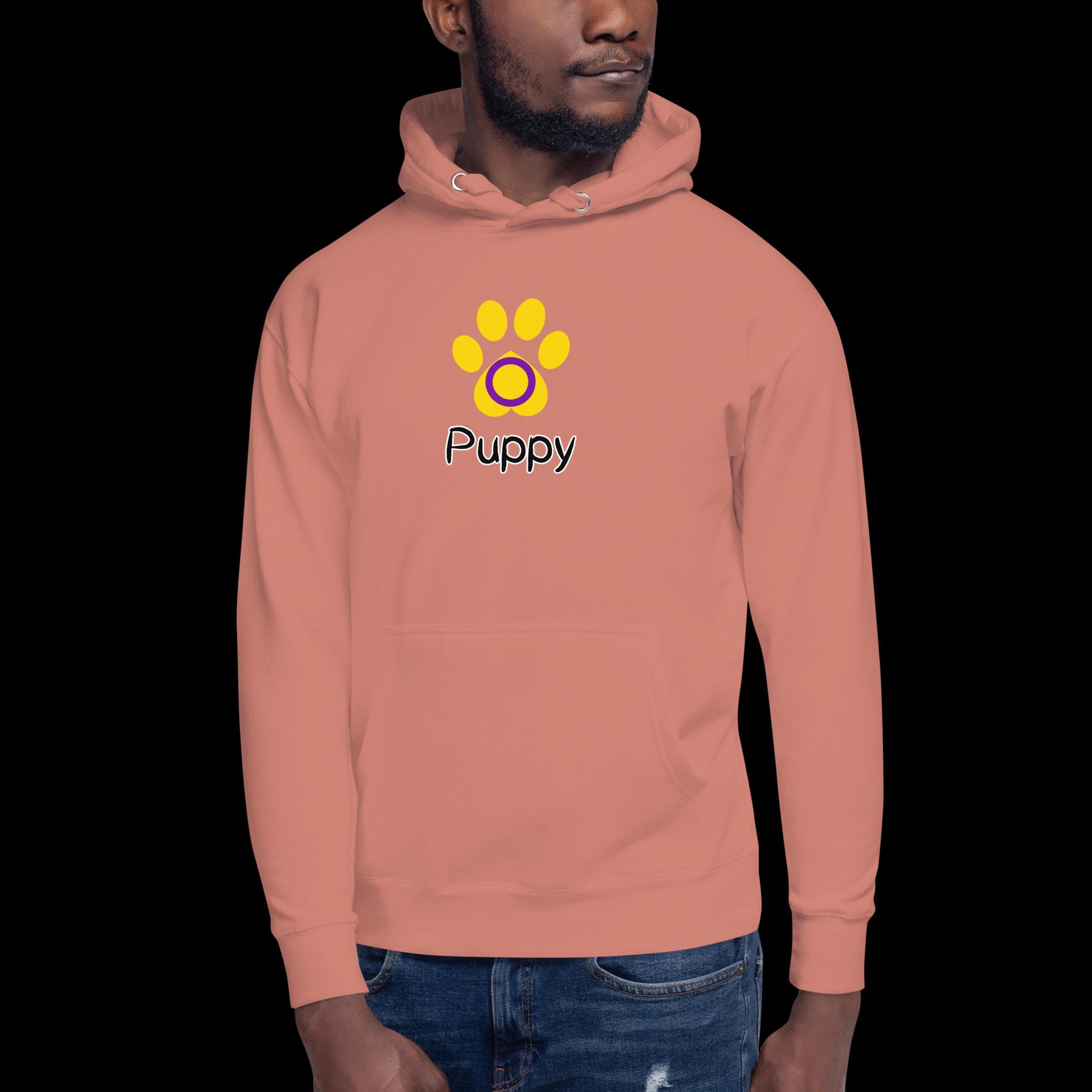 Playful Puppy Hoodie - Intersex Pride