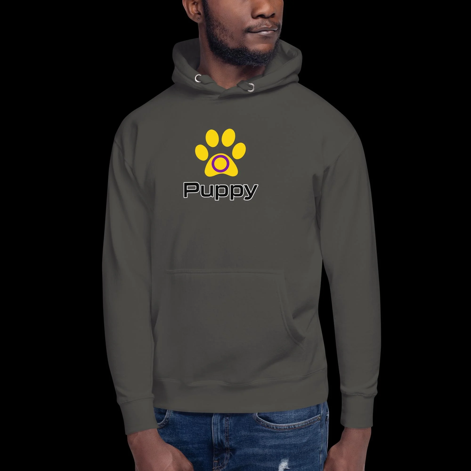 Prime Puppy Hoodie - Intersex Pride