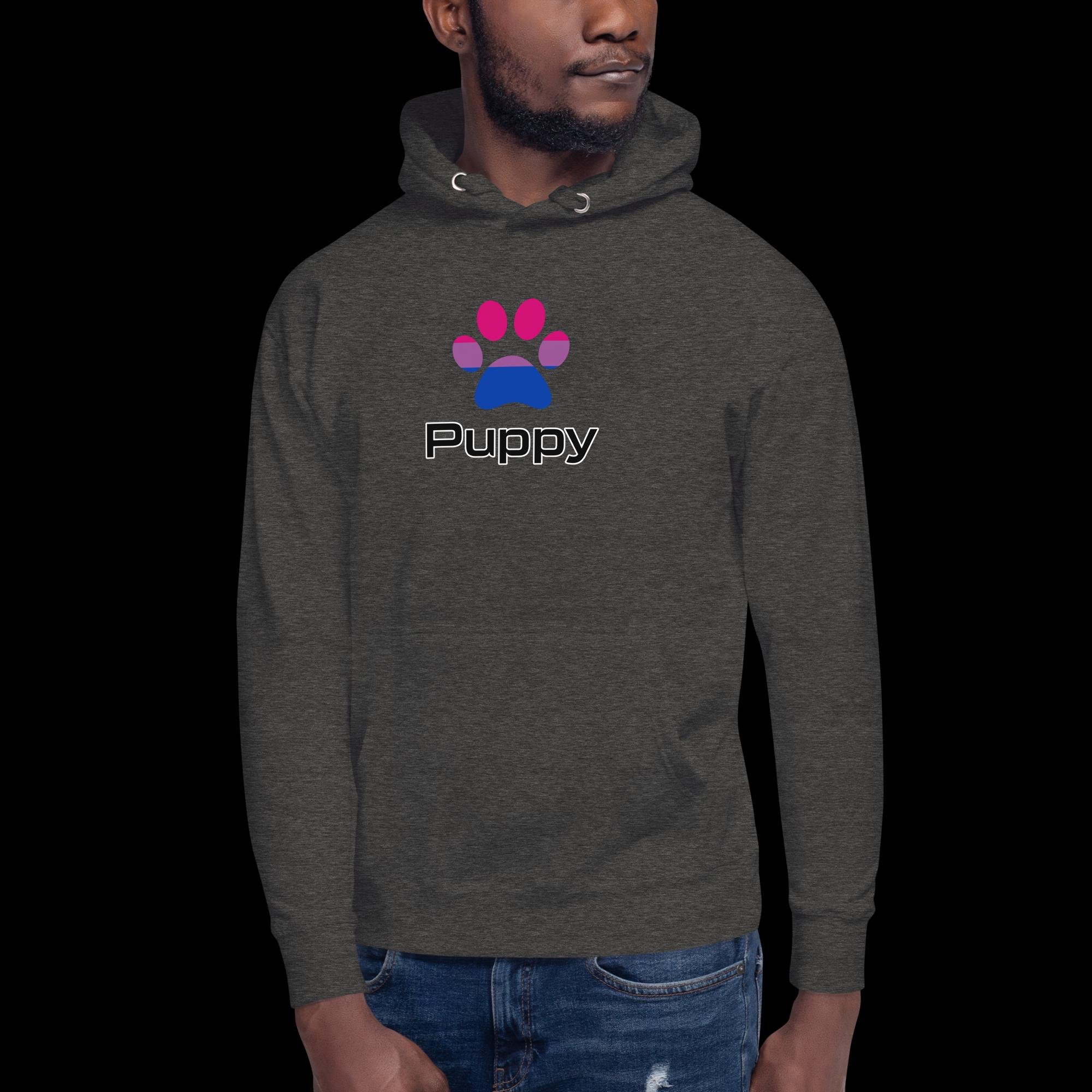 Prime Puppy Hoodie - Bisexual Pride