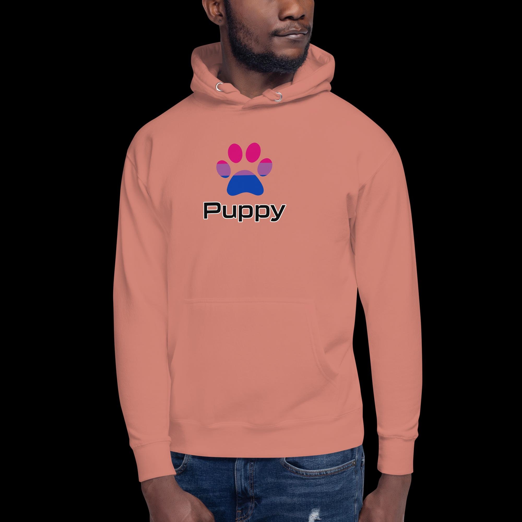 Prime Puppy Hoodie - Bisexual Pride