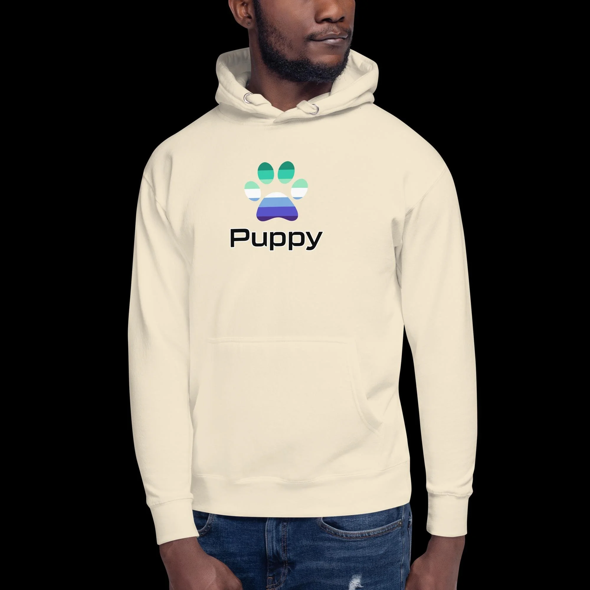 Prime Puppy Hoodie - Gay Pride