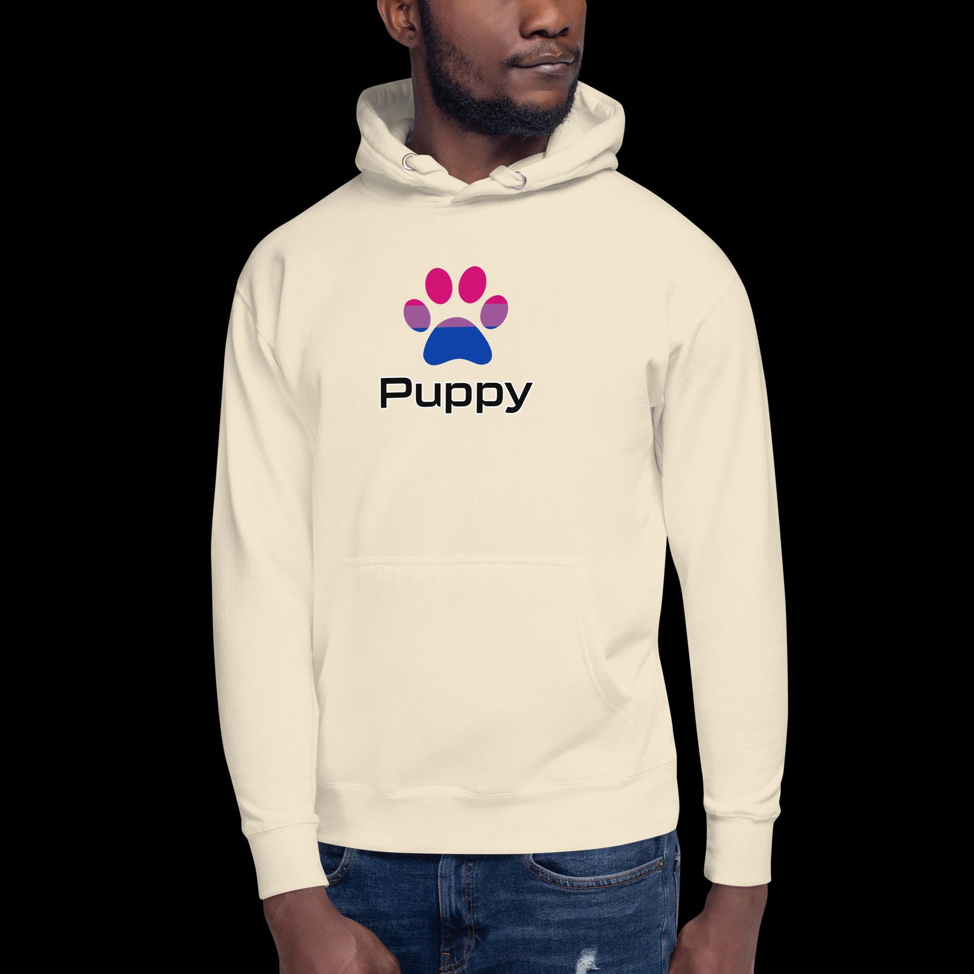 Prime Puppy Hoodie - Bisexual Pride