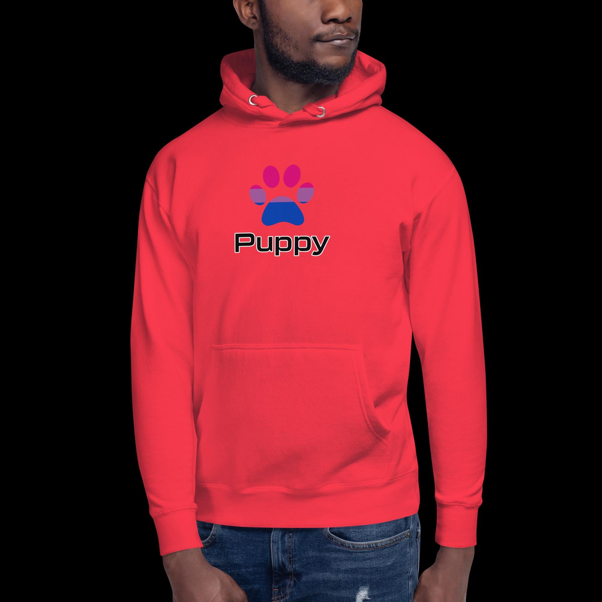 Prime Puppy Hoodie - Bisexual Pride