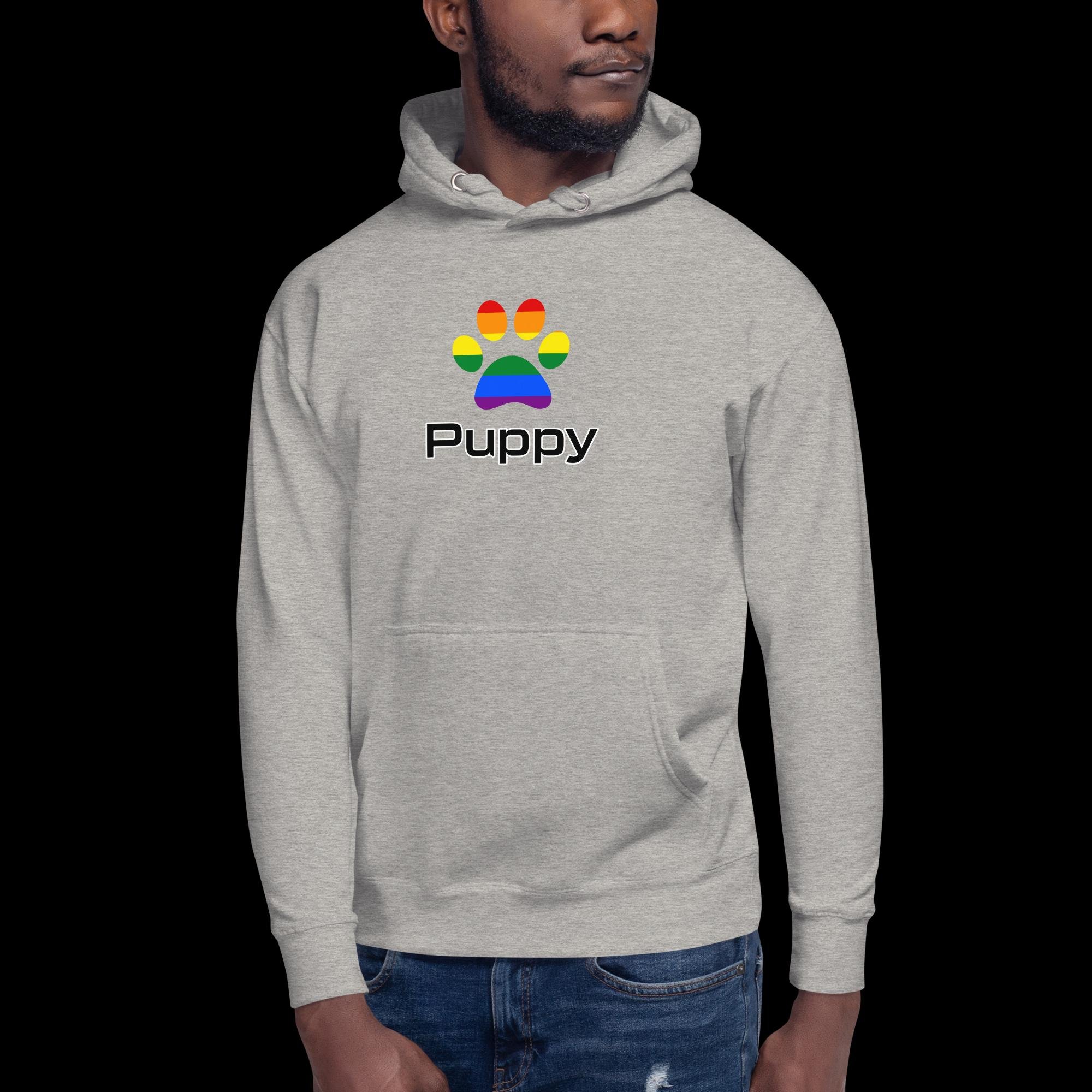 Prime Puppy Hoodie - Traditional Rainbow Pride