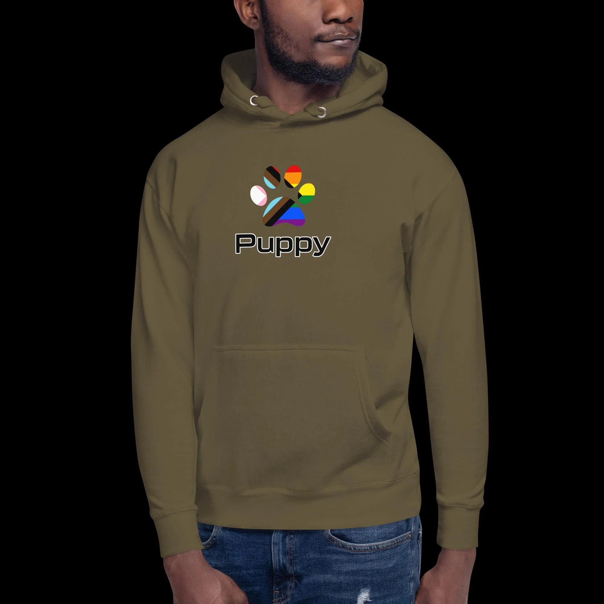 Prime Puppy Hoodie - Progressive Pride