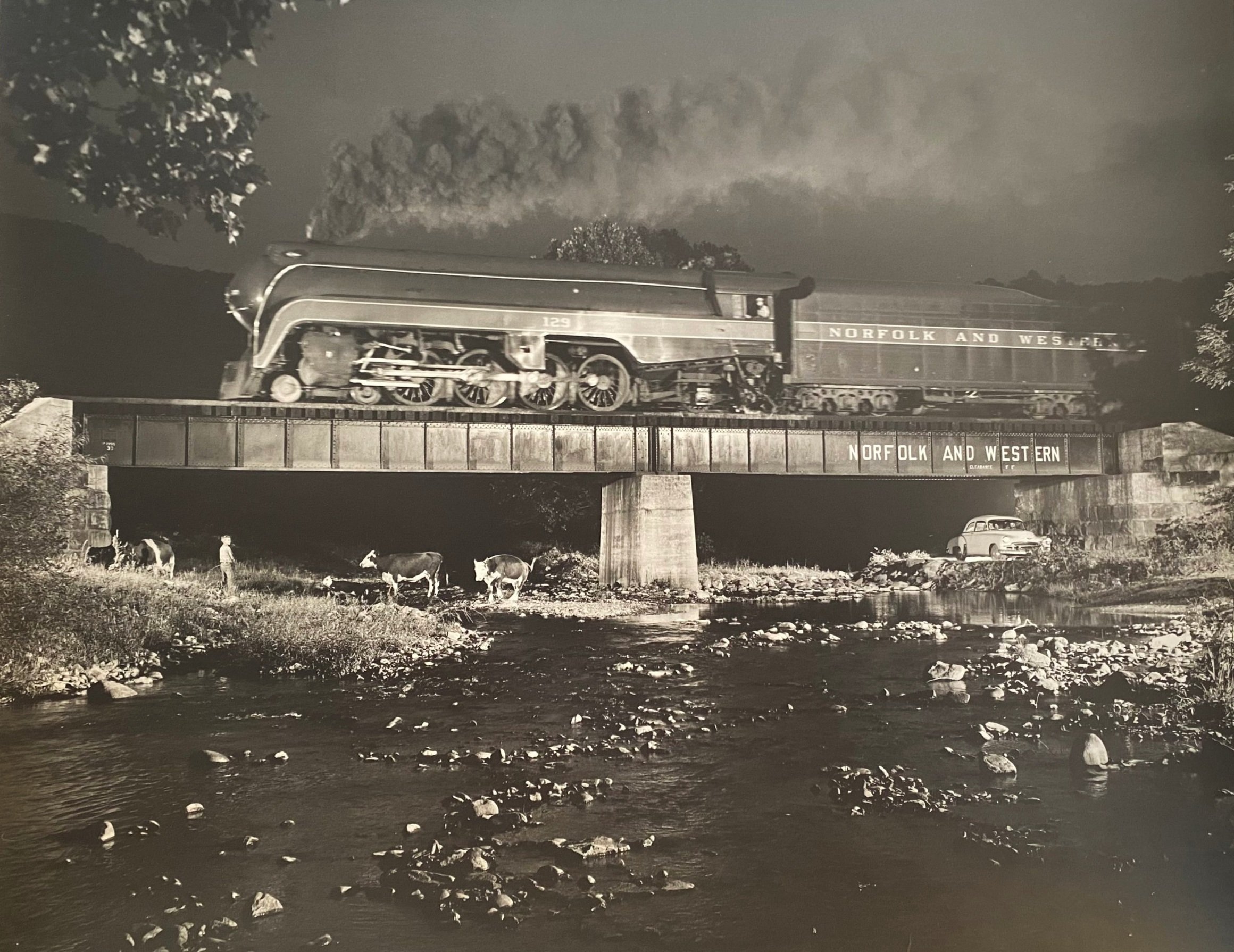 Bridge 425, Arcadia, August 4, 1956 (printed 1997)