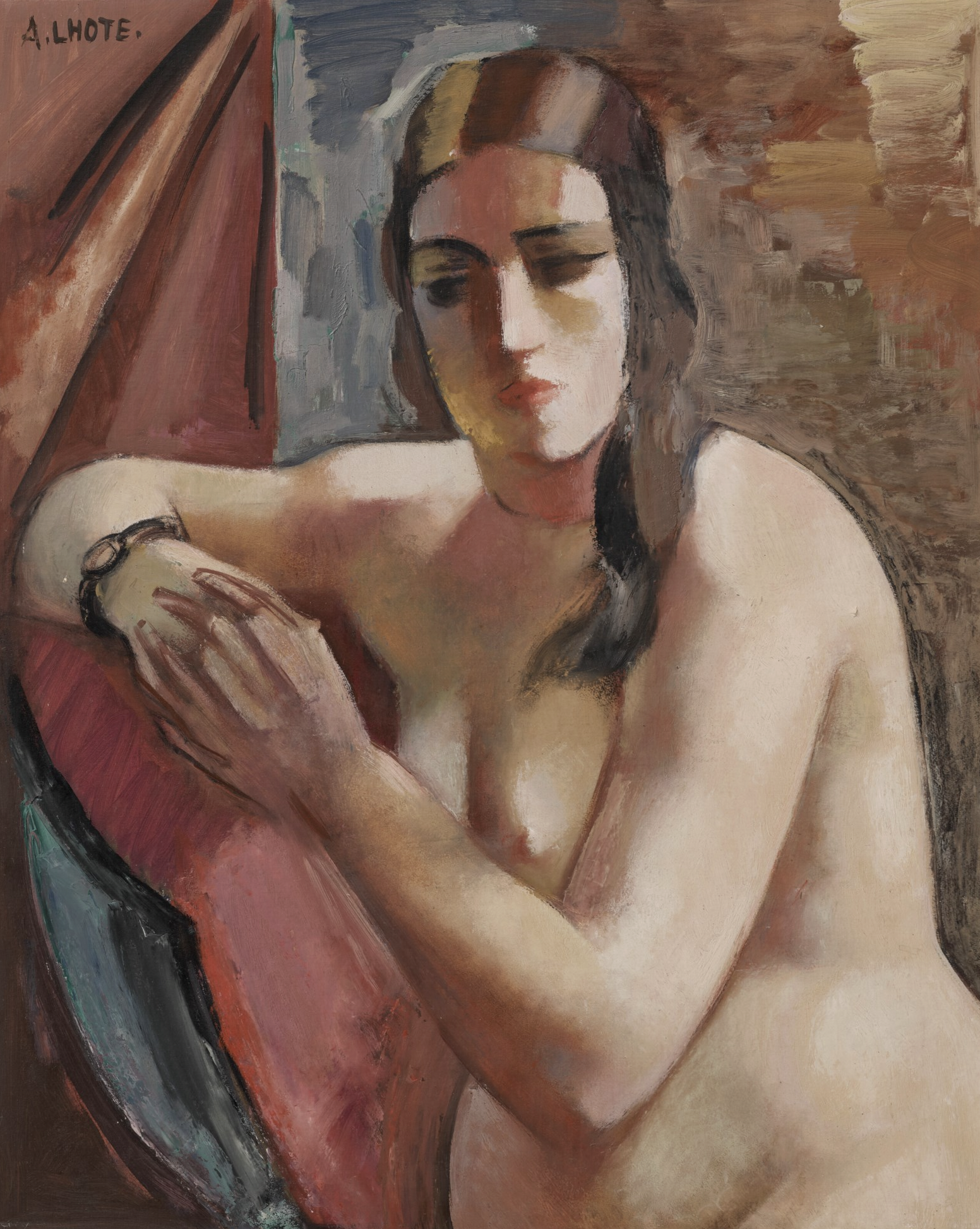 Andre Lhote, Femme nue en buste, c. 1925