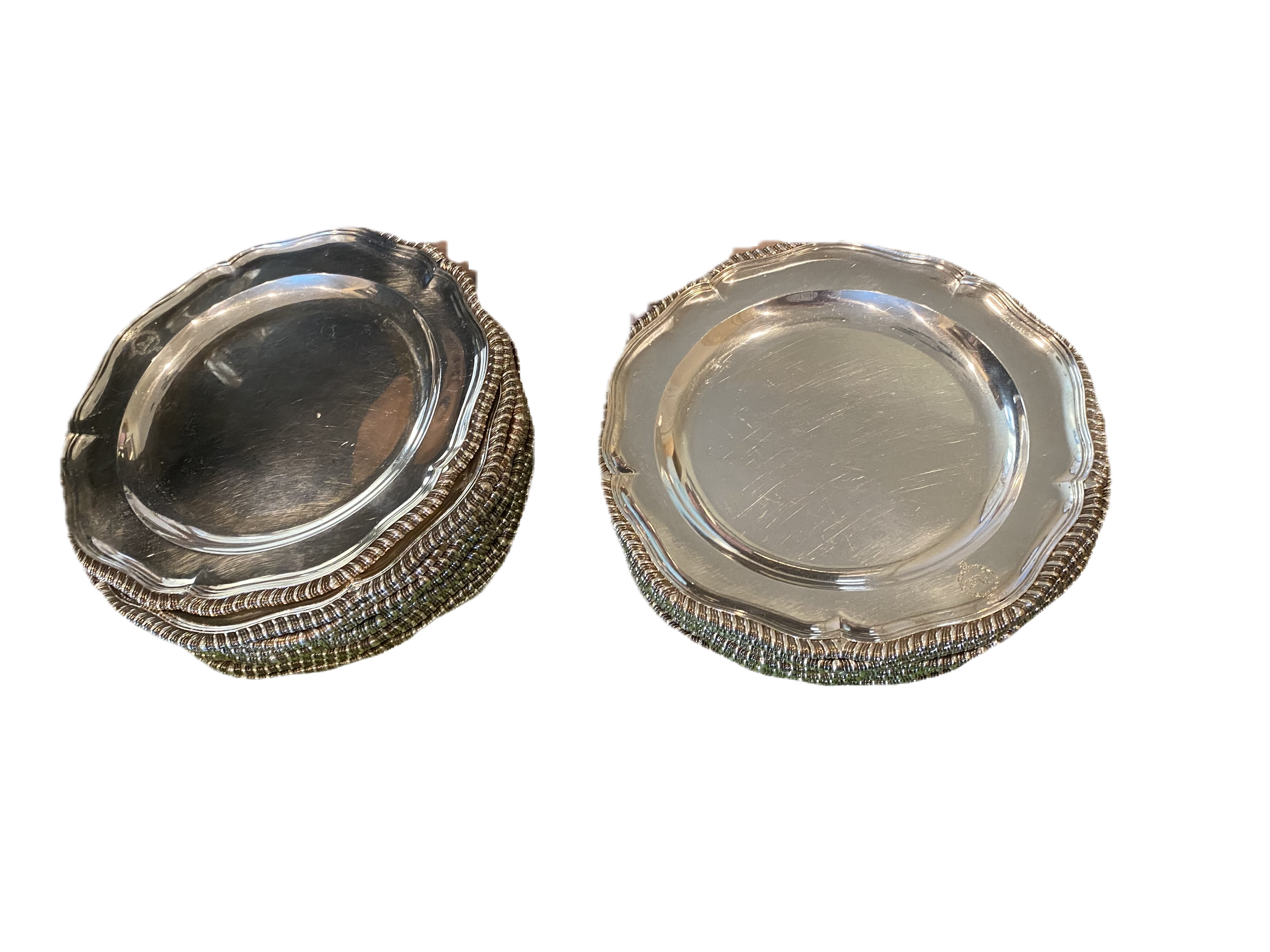 Set of 24 Hallmarked Silver Charges