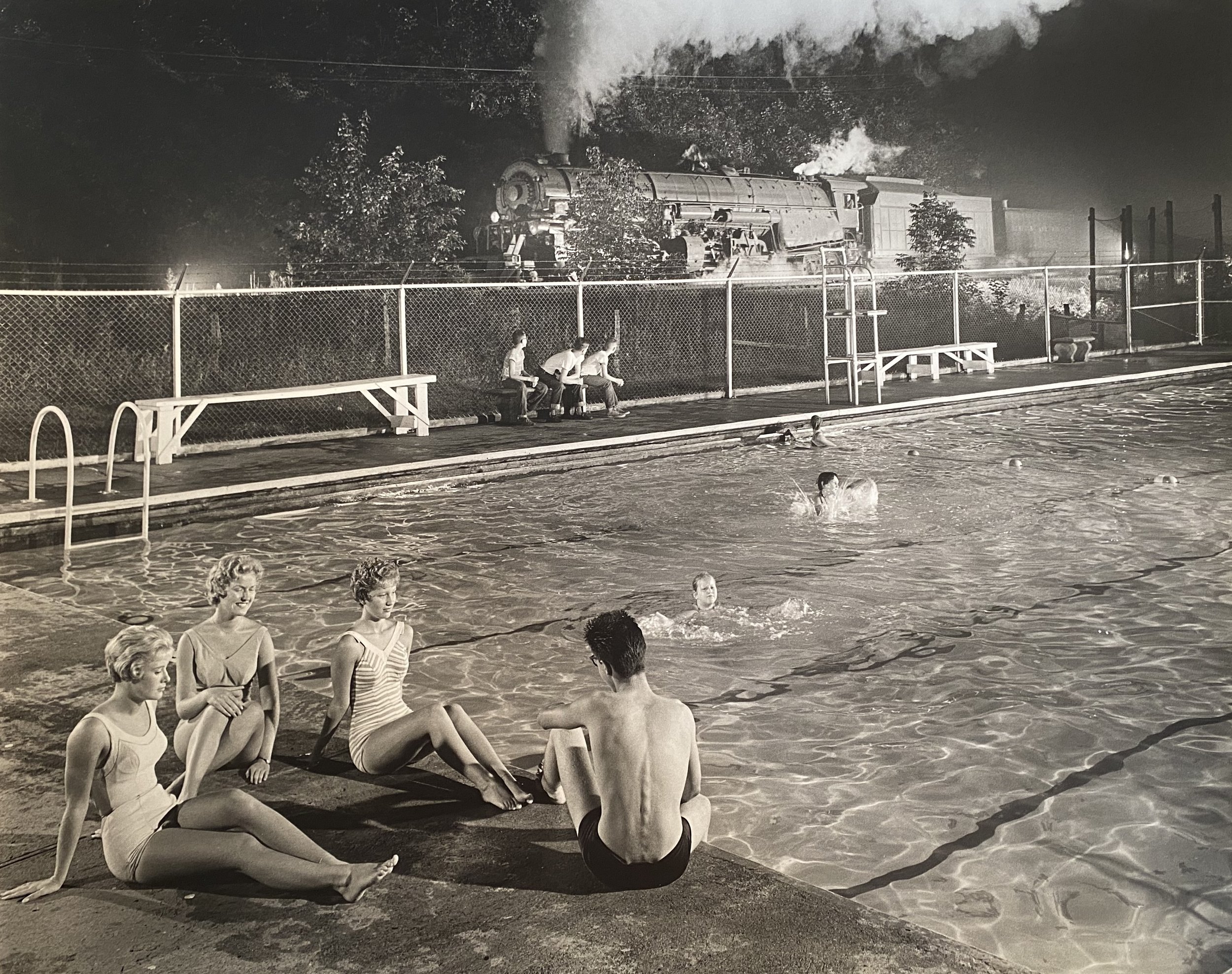 Swimming Pool, Welch, West Virginia, August 28, 1958 (printed 1997)
