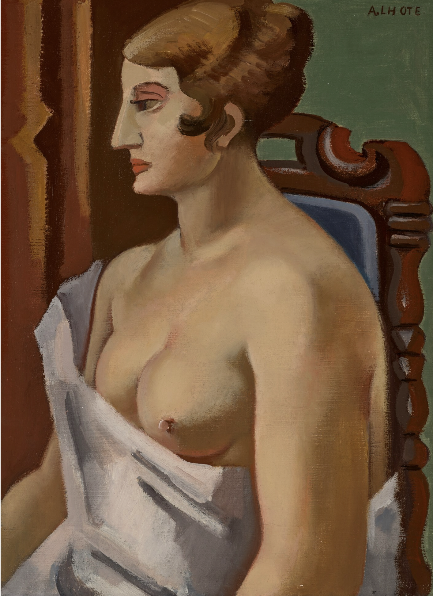 Andre Lhote, Le Torse a la chaise, 1925