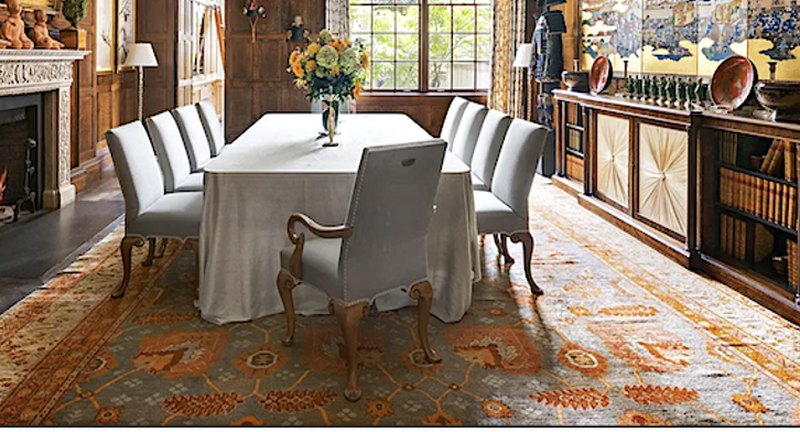Large Oushak Carpet, c. 1890
20 feet x 14 ½ feet
Provenance: Beauvais Carpets, 7/3/2008