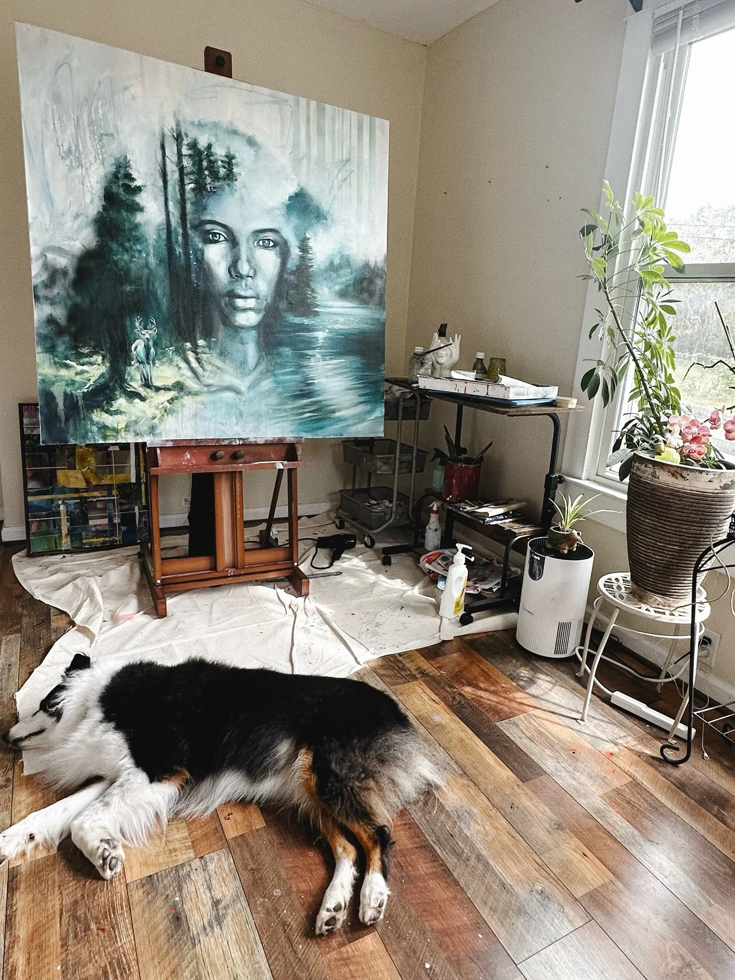 &ldquo;There is no exquisite beauty without some strangeness.&rdquo;
-Edgar Allen Poe
 
#studioviews_daily #literaryquotes #october #wherewomencreate #createmagazine #besutifulbizarre #workinprogressart