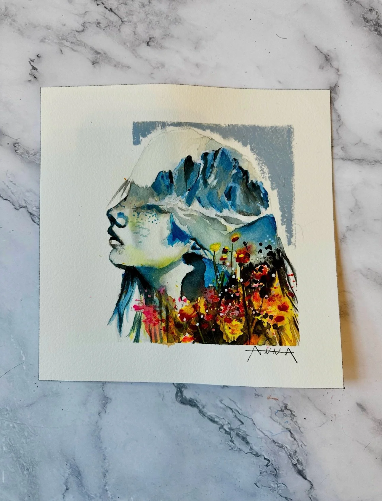 Wild Cartography no. 38
8x8&rdquo; watercolor, ink, and pastel
Available 
annawise.studio