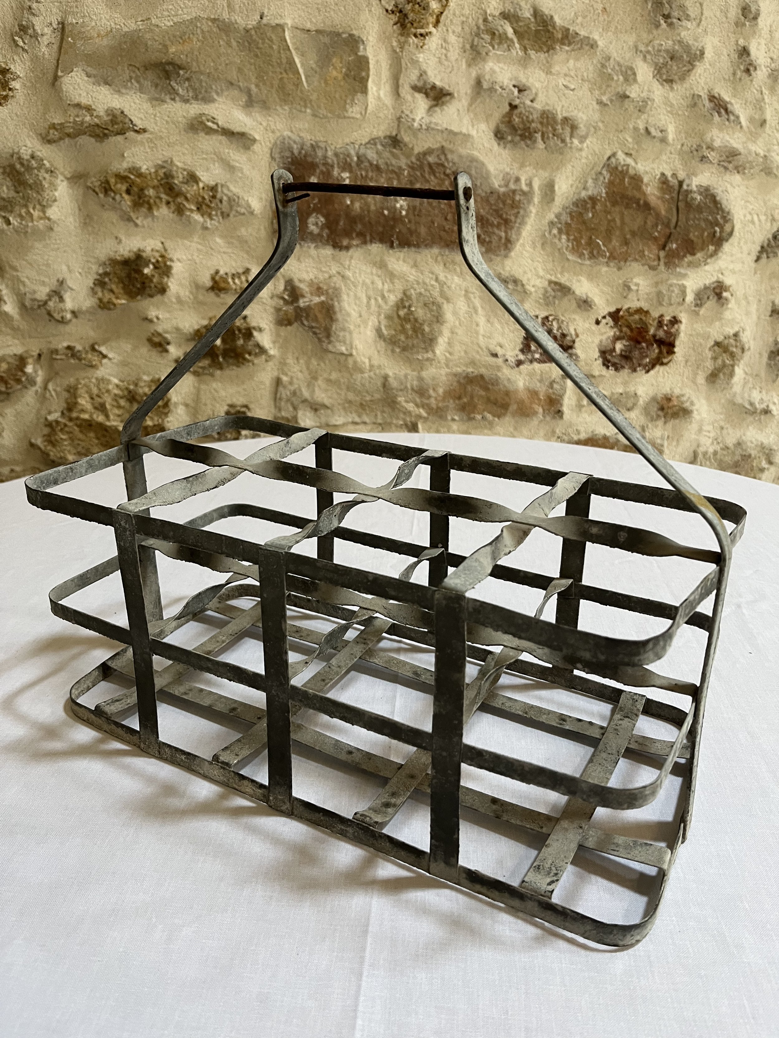 Casier à bouteille en zinc 