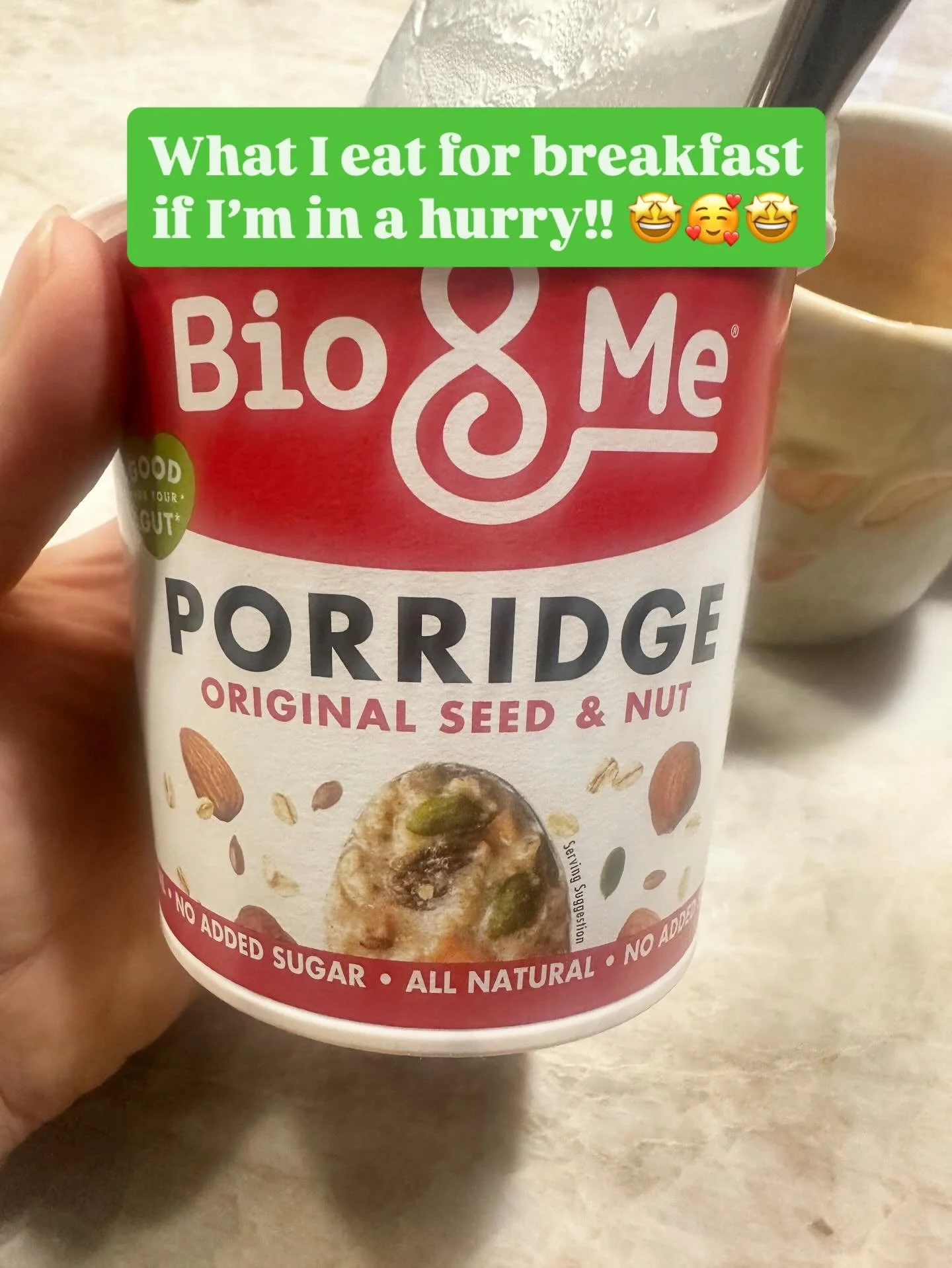 Don&rsquo;t have time for breakfast? 

Well&hellip;If I can find the time to sit down and enjoy a warm, nourishing breakfast while rushing around organising 5 kids and a dog in the morning, you can too!! 🥣🐾

Most mornings look a bit chaotic around 