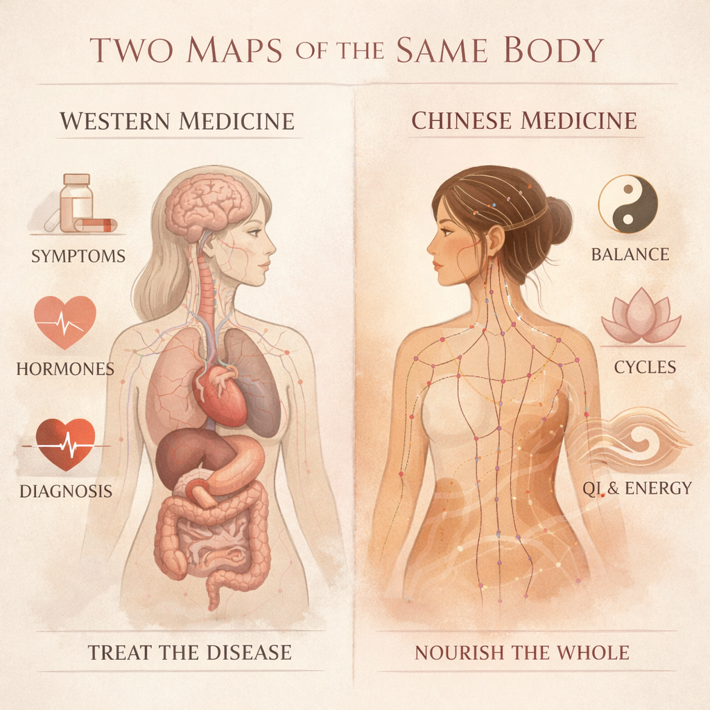 Two Maps of the Same Body