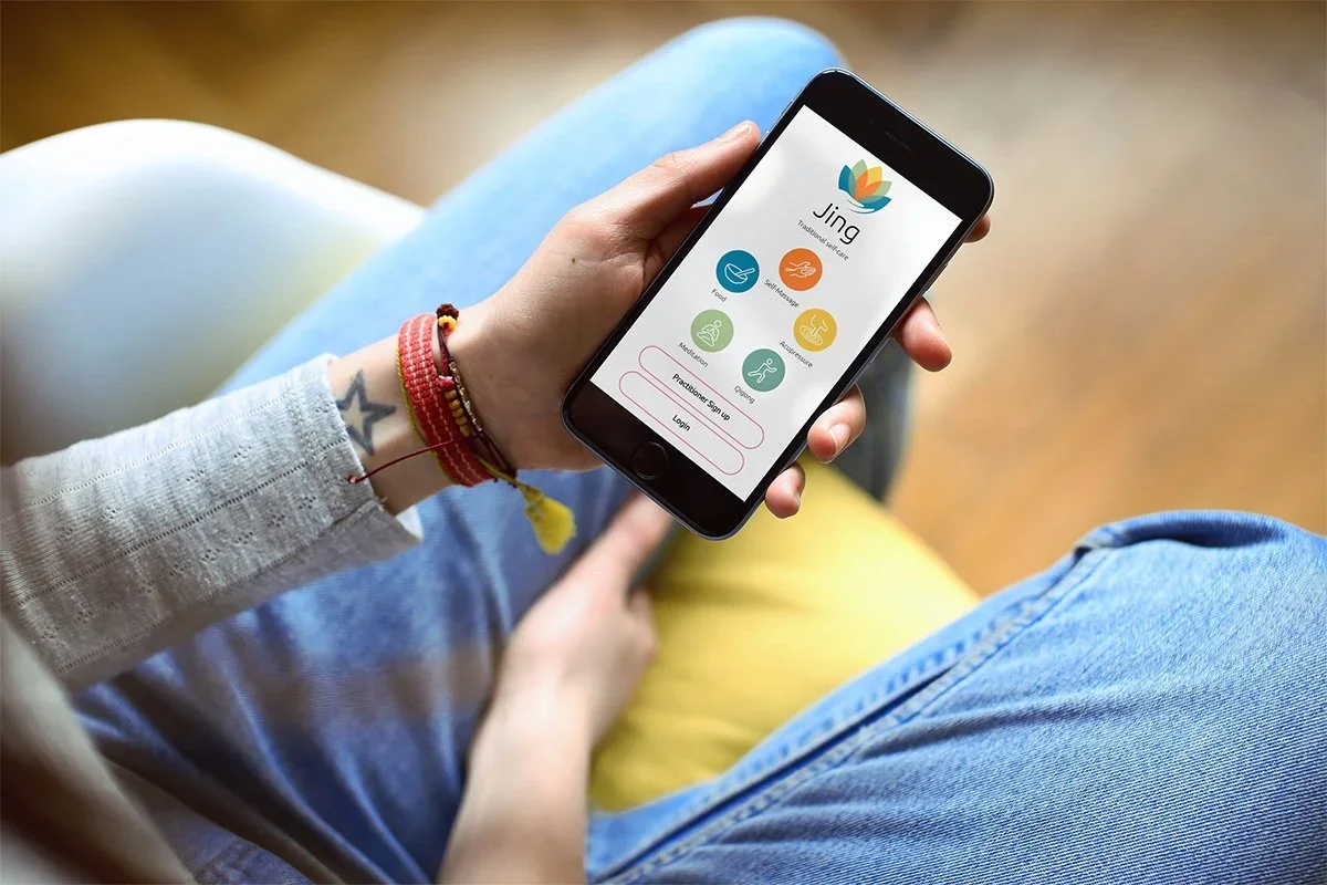 Jing Self-Care app that is offered as part of an NRQi Studio Membership to support patients with their health and wellness.