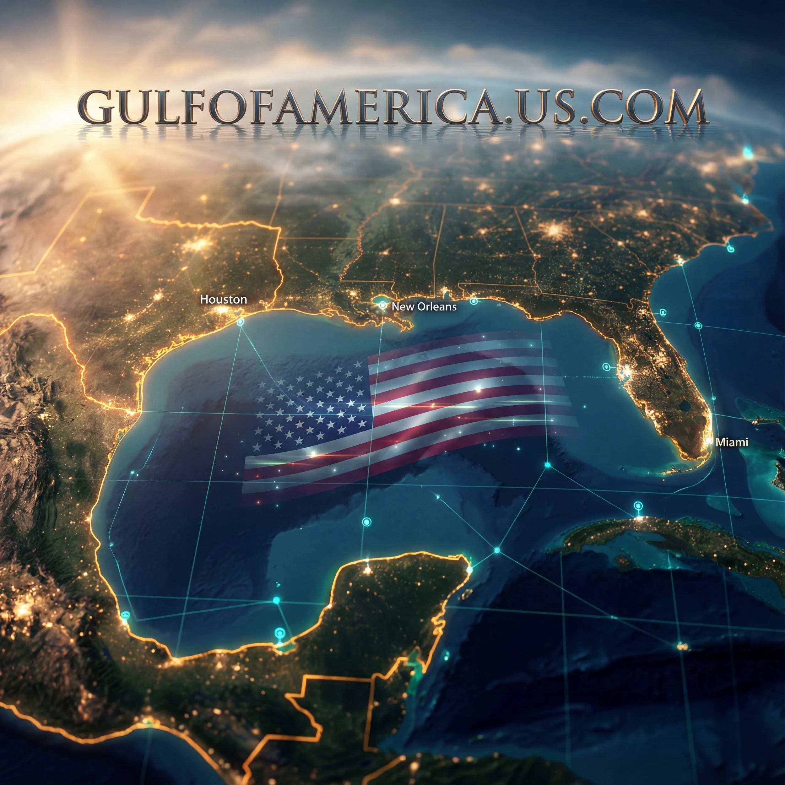 GulfOfAmerica.us.com patriotic coastal concept