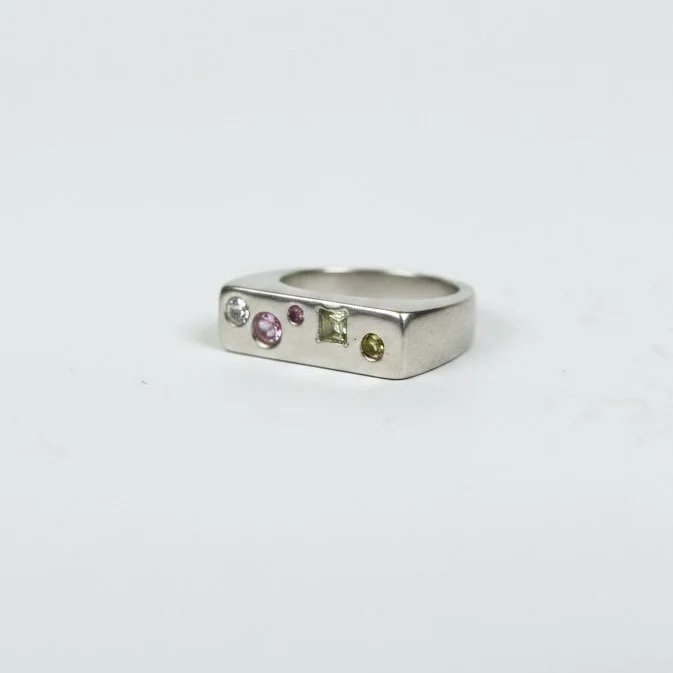 Confetti ring - Pastel